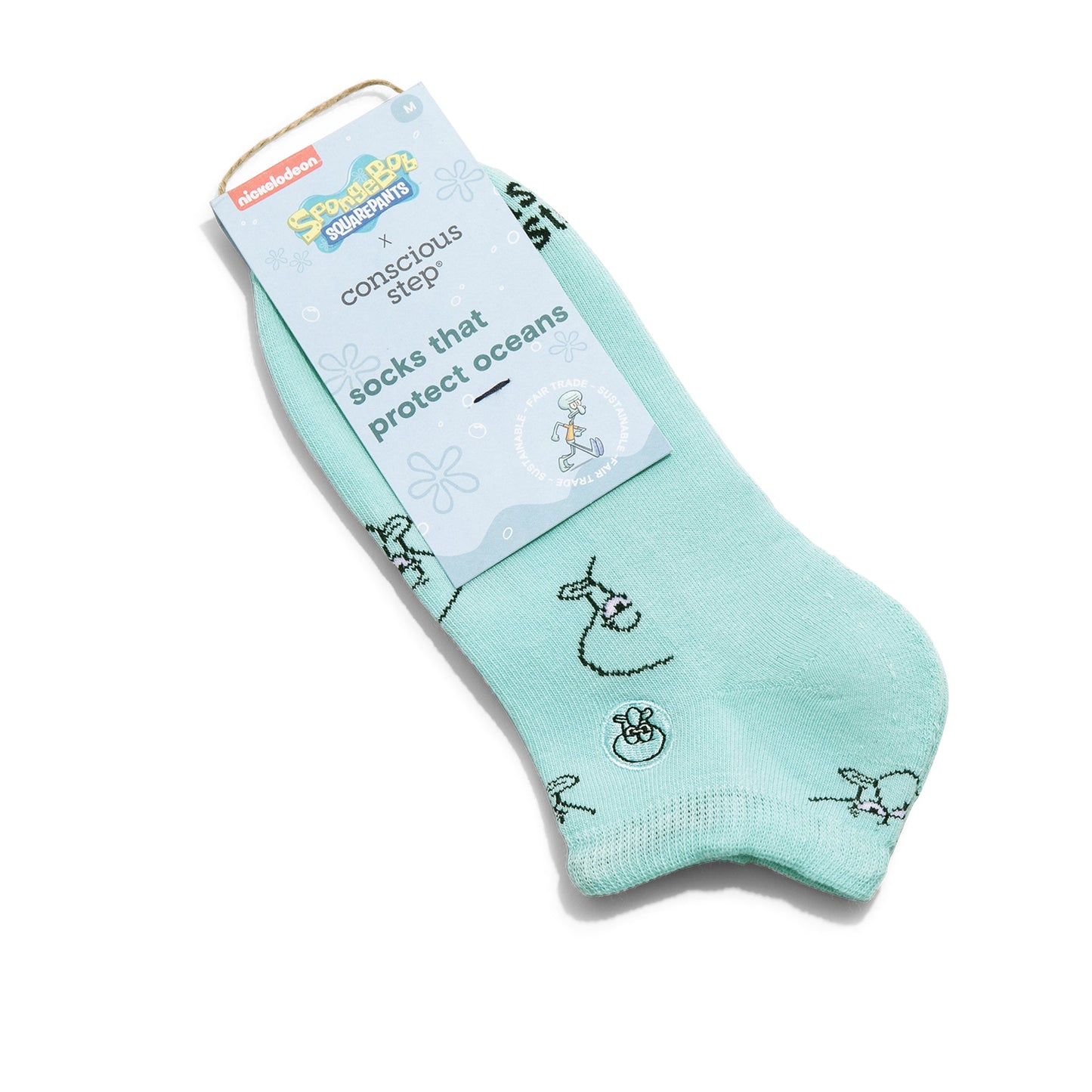 Adult Squidward Socks that Protect Oceans