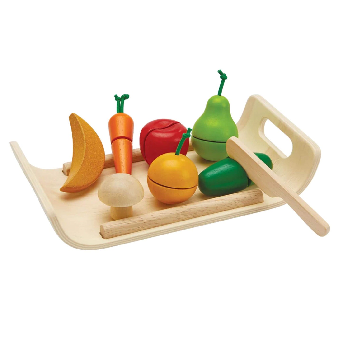 Assorted Fruit & Vegetable Wood Toy for Toddlers