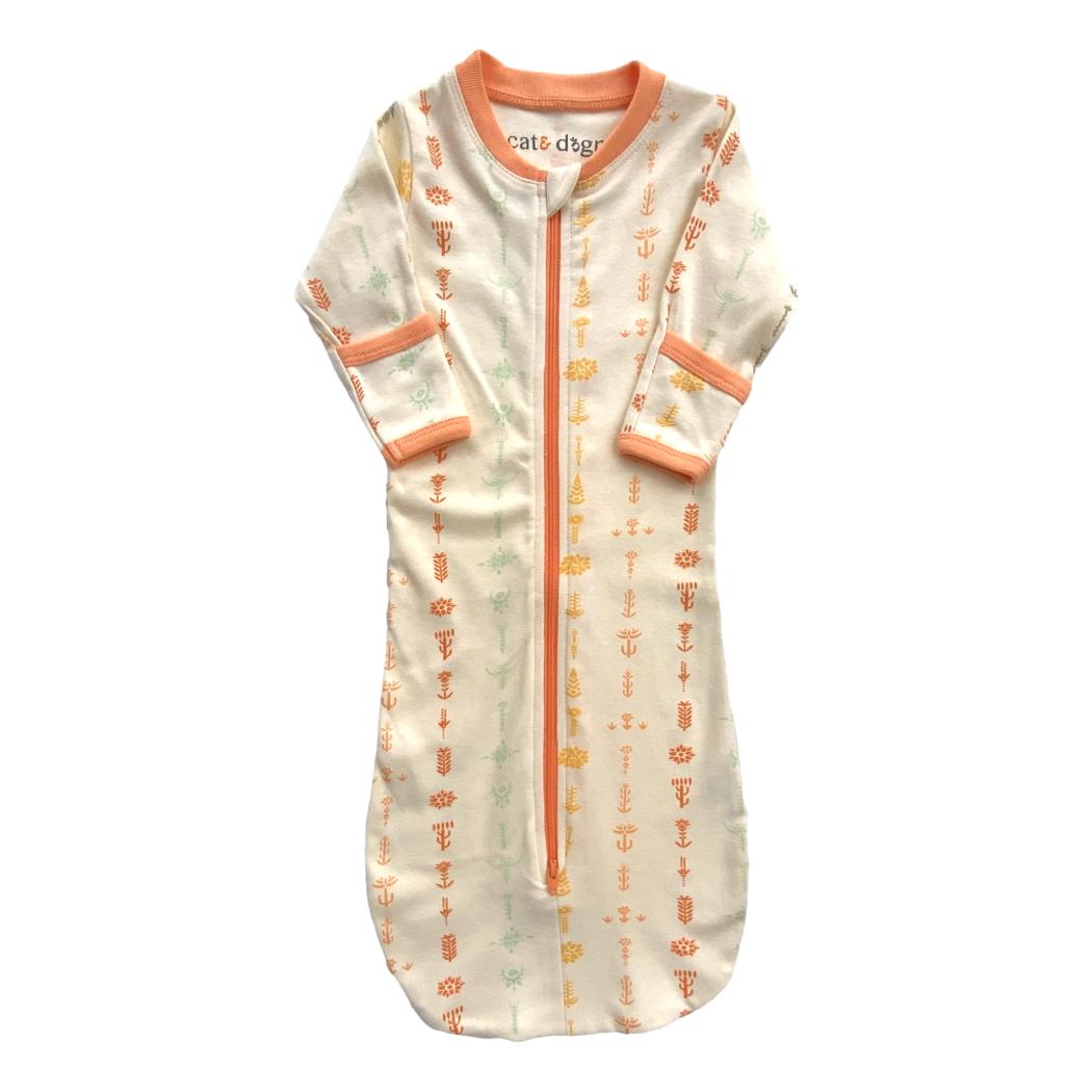 Organic Cotton Baby Sleepsack - Boho Floral