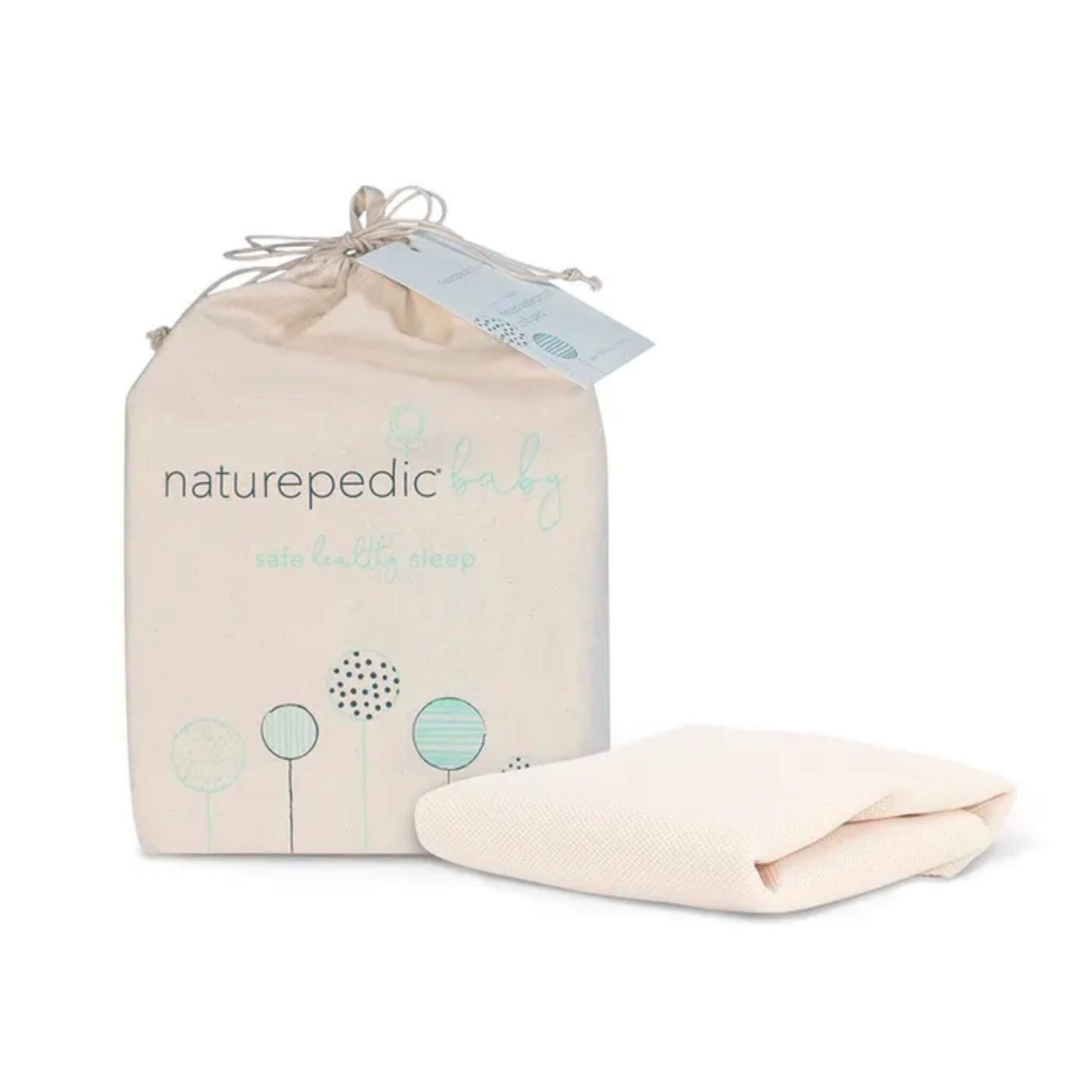 Breathable Organic Baby Crib Mattress Cover