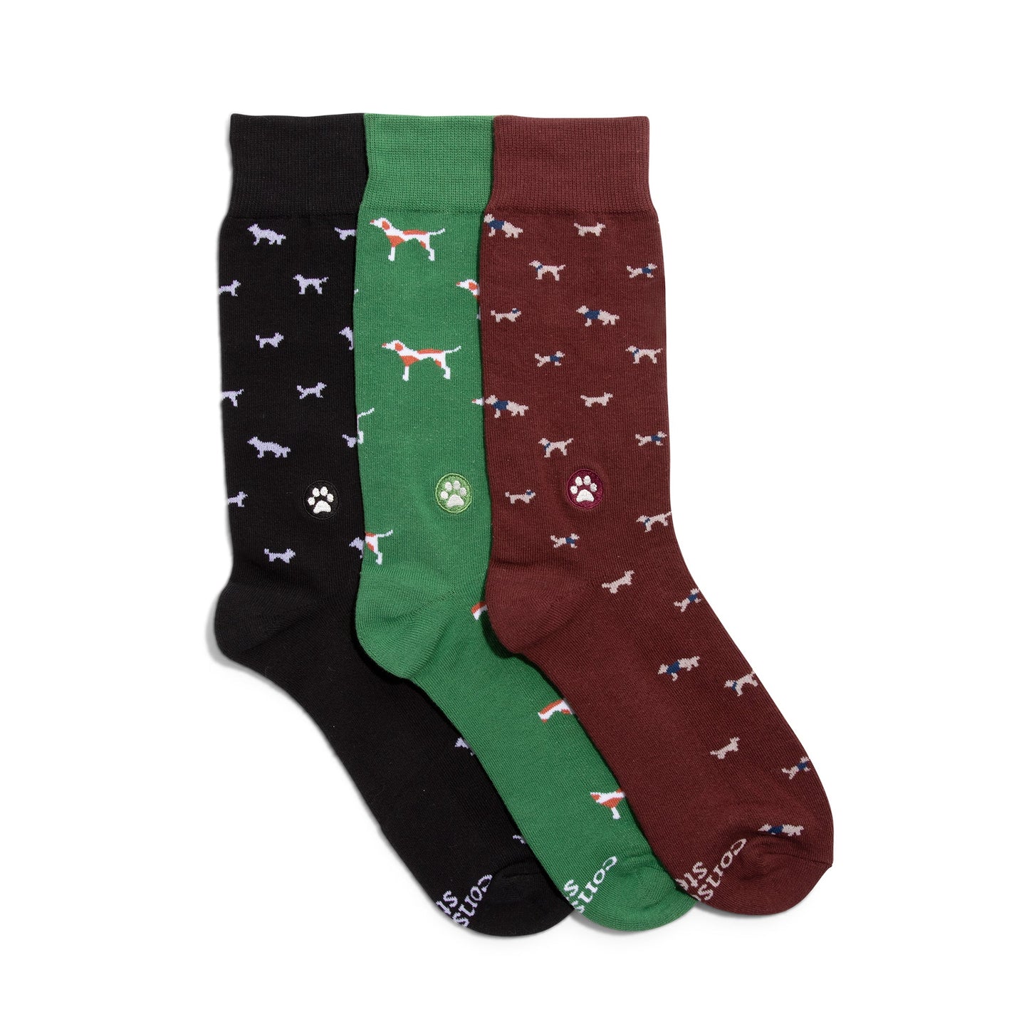 Adult Socks Save Dogs Gift Box