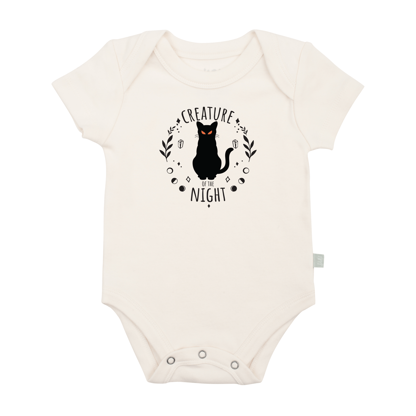 Organic Baby Graphic Bodysuit - Creature of the Night