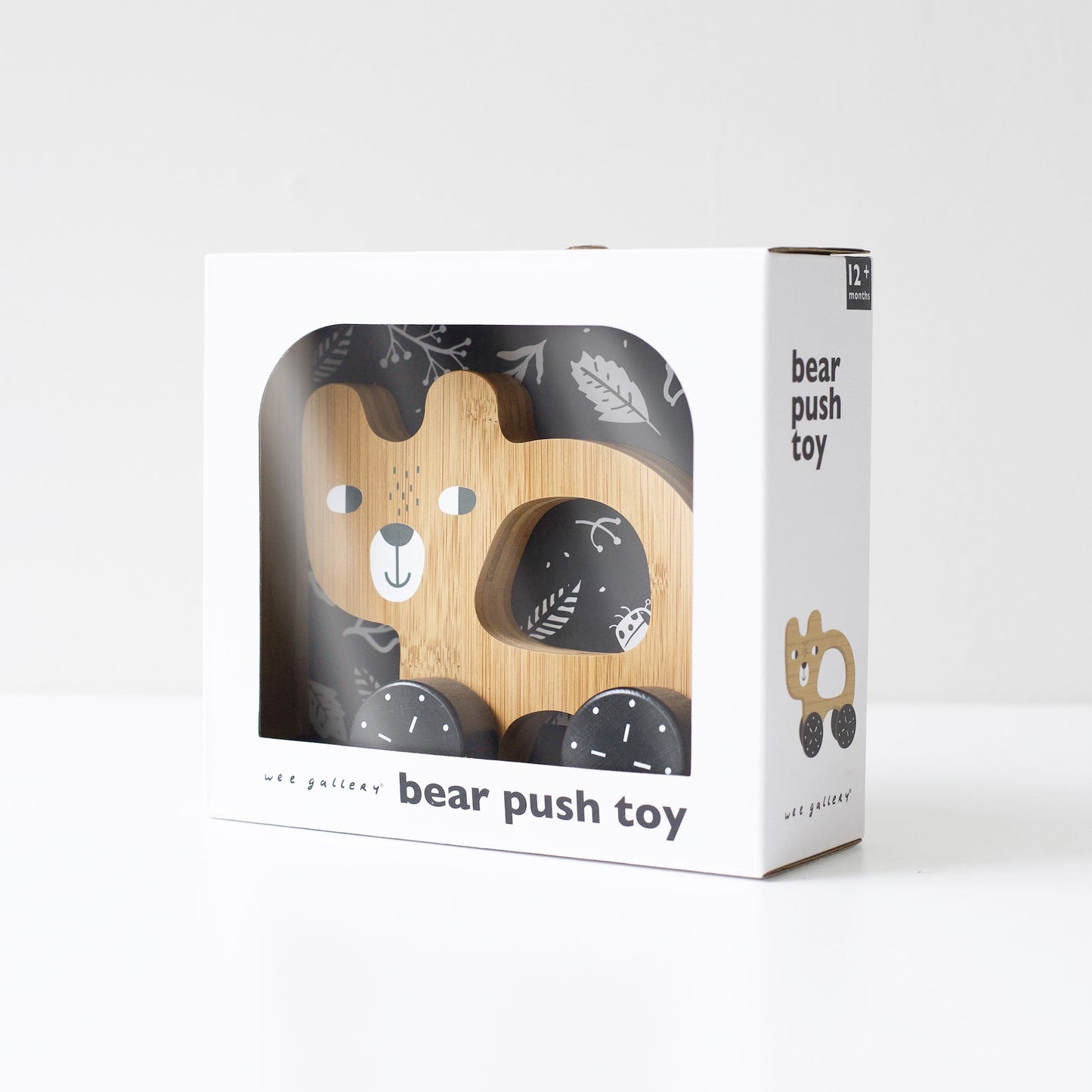 Wood Bear Push Toy