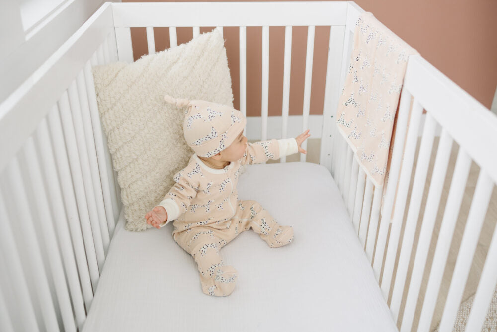 GOTS Certified Organic Cotton Baby Blanket - Dalmatian