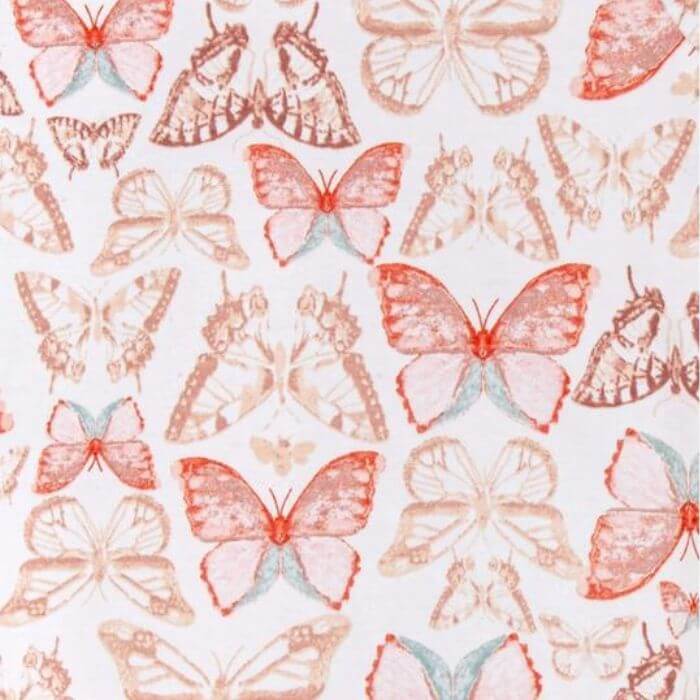 Organic Baby Dress & Butterfly Bodysuit Set - Pink