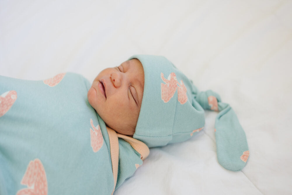 Organic Cotton Baby Hat - Frog