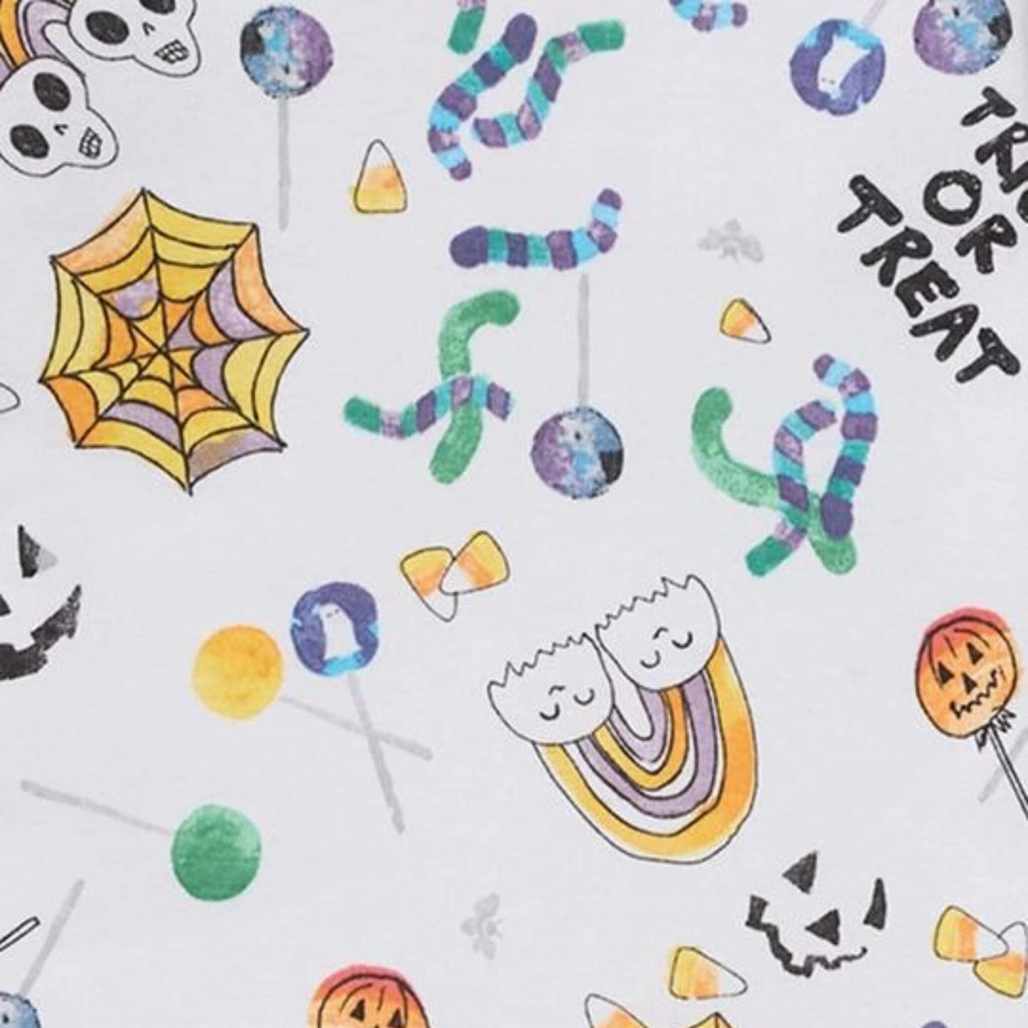 Halloween Treats Organic Cotton Baby & Toddler & Kid Pajamas
