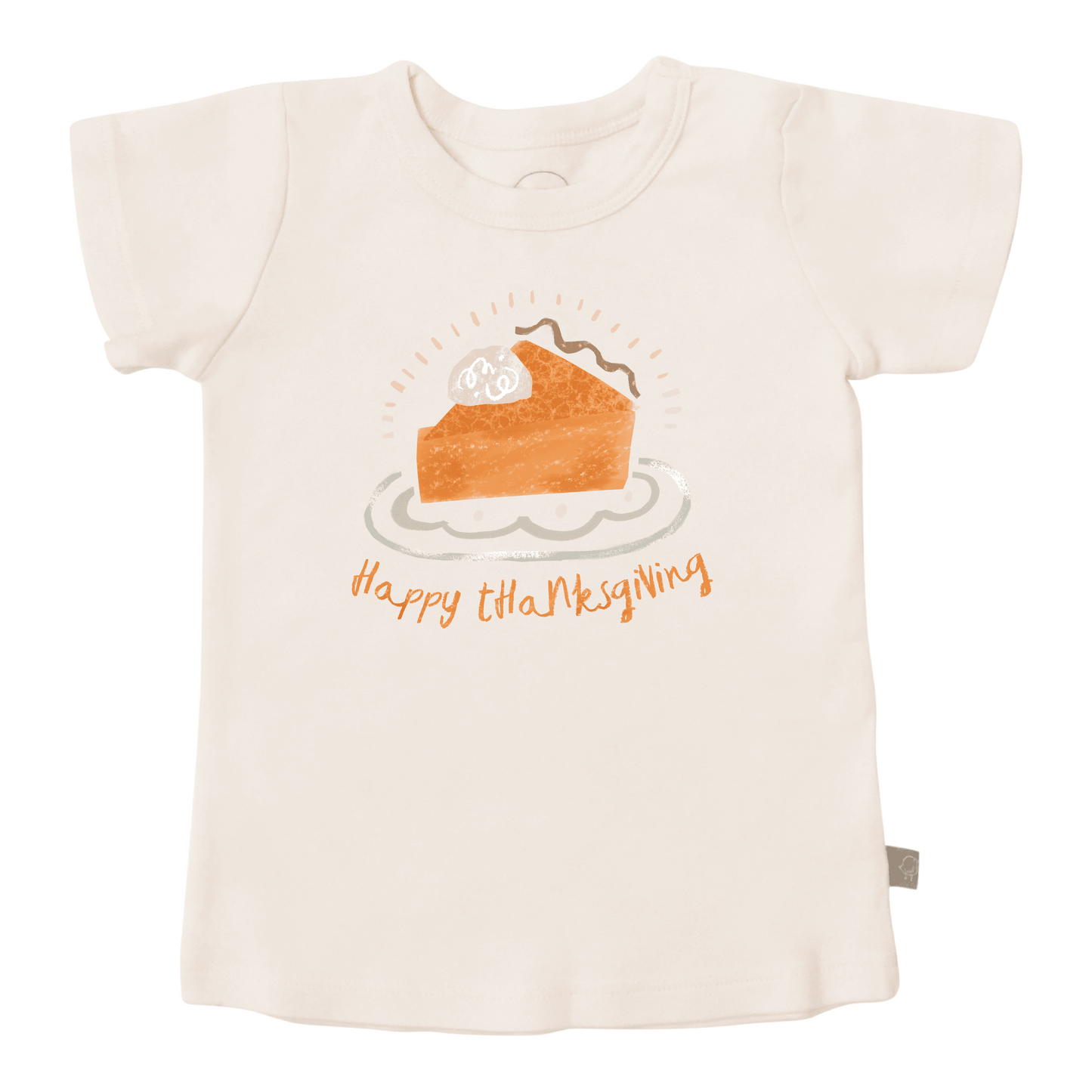 Organic Toddler Graphic Tee - Thanksgiving Pie