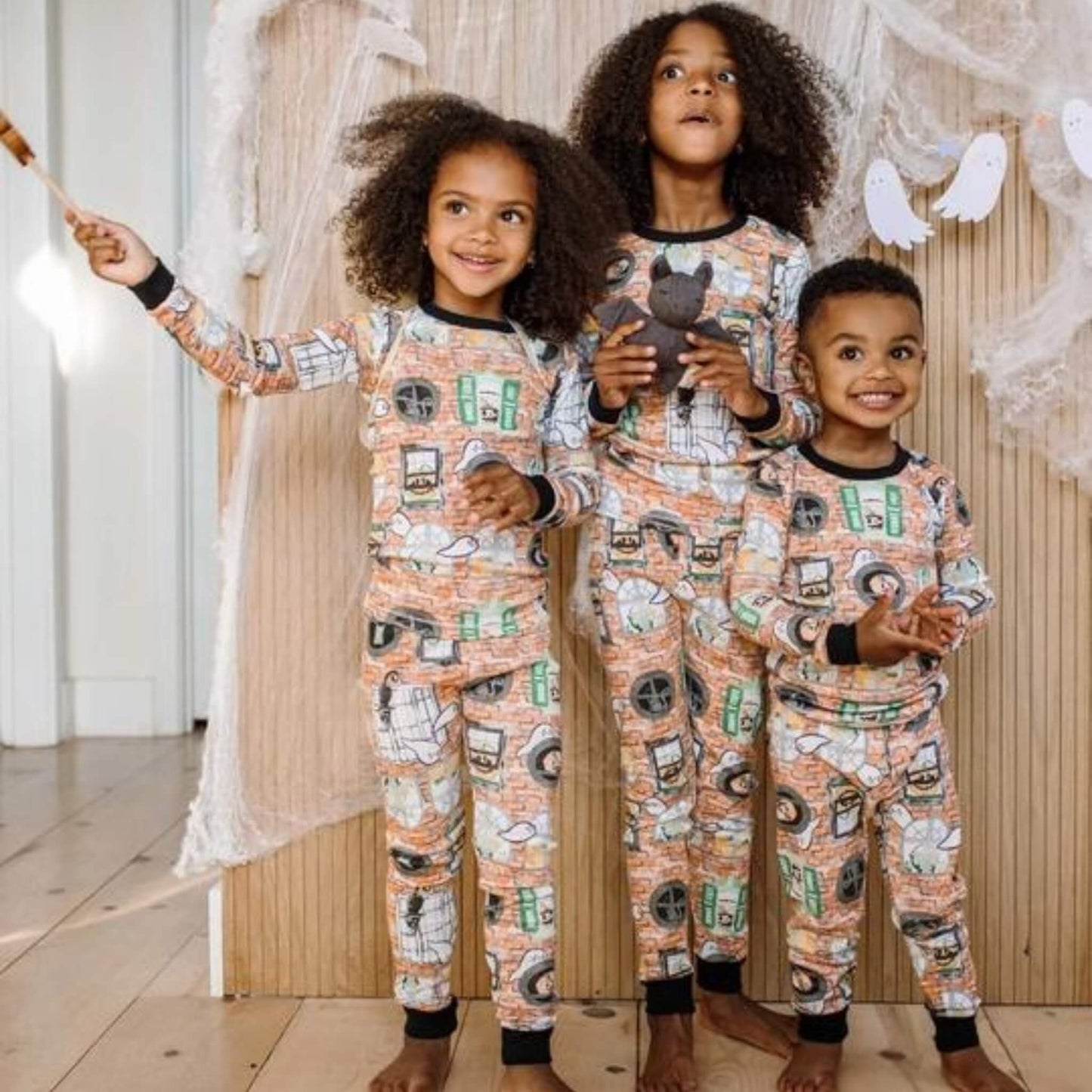 Haunted Castle Organic Cotton Toddler & Kid Pajamas