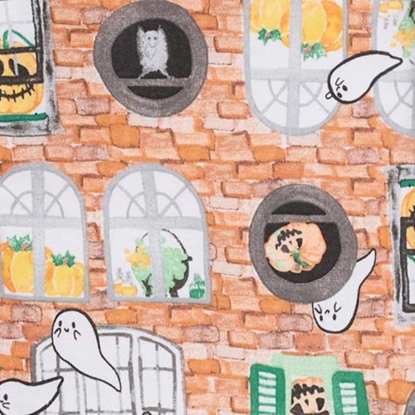 Haunted Castle Organic Cotton Toddler & Kid Pajamas