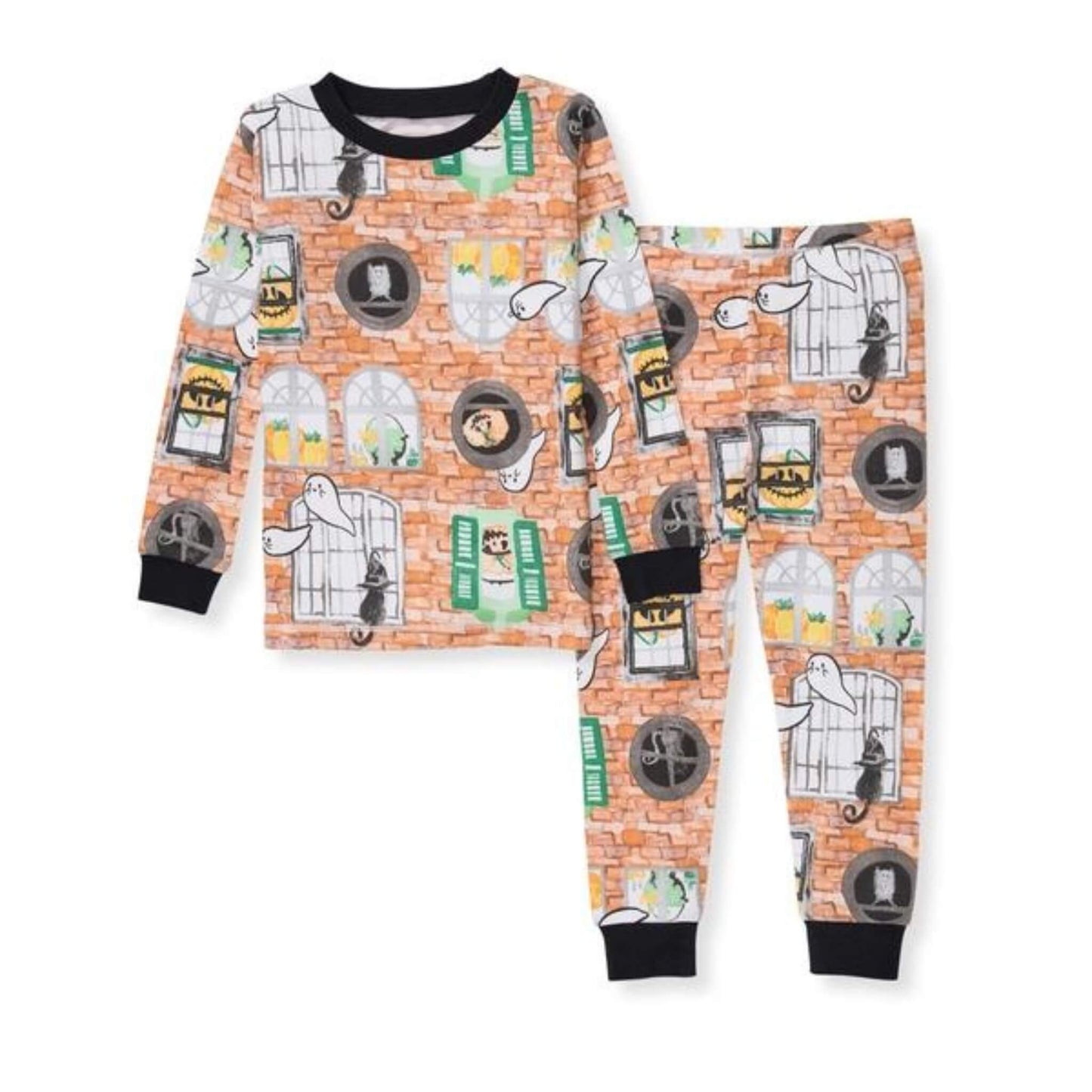 Haunted Castle Organic Cotton Toddler & Kid Pajamas