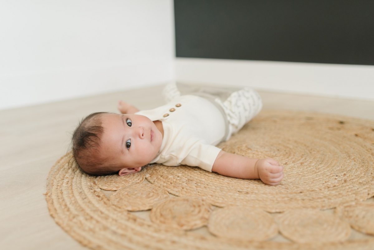 Organic Henley Short Sleeve Bodysuit