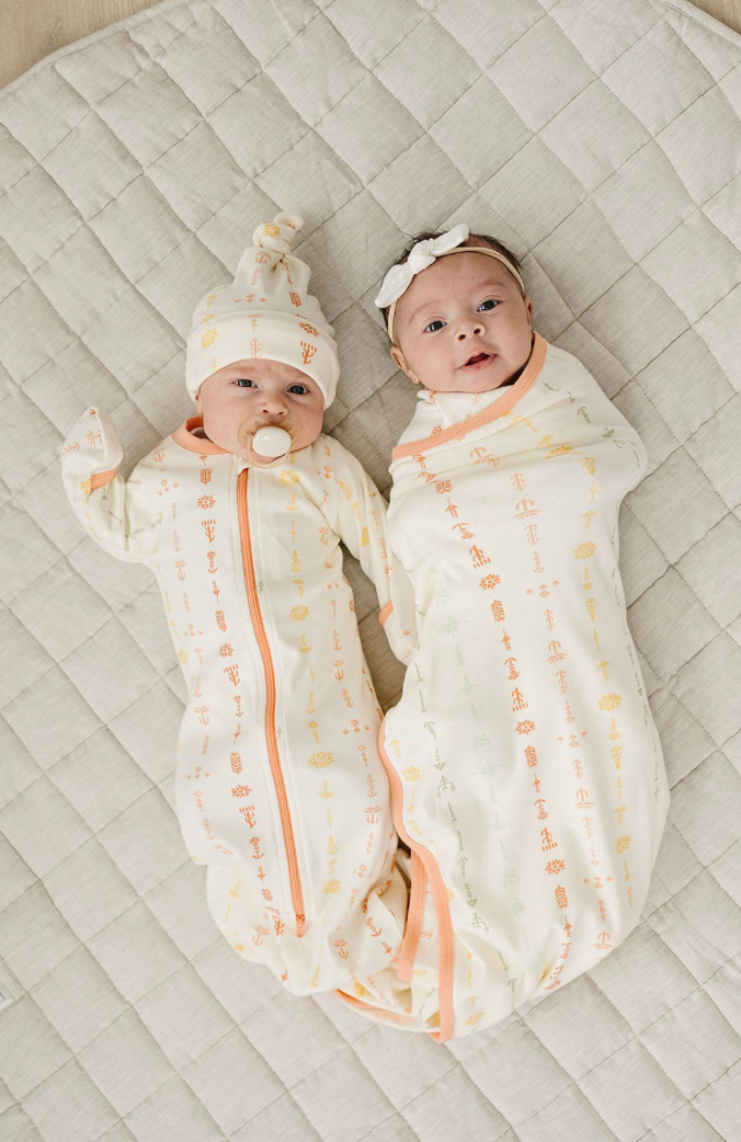 Organic Cotton Baby Sleepsack - Boho Floral