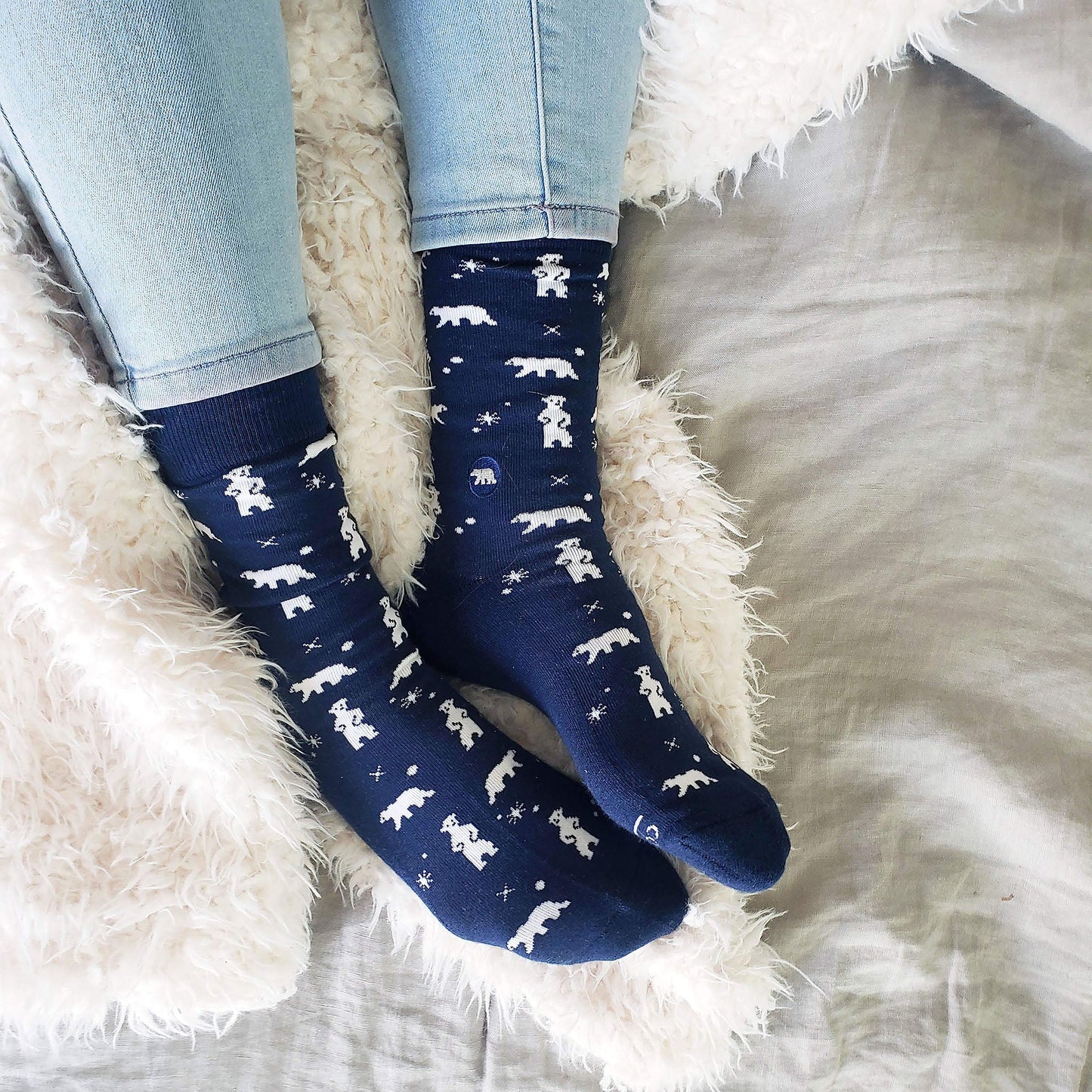 Adult Socks that Protect Polar Bears