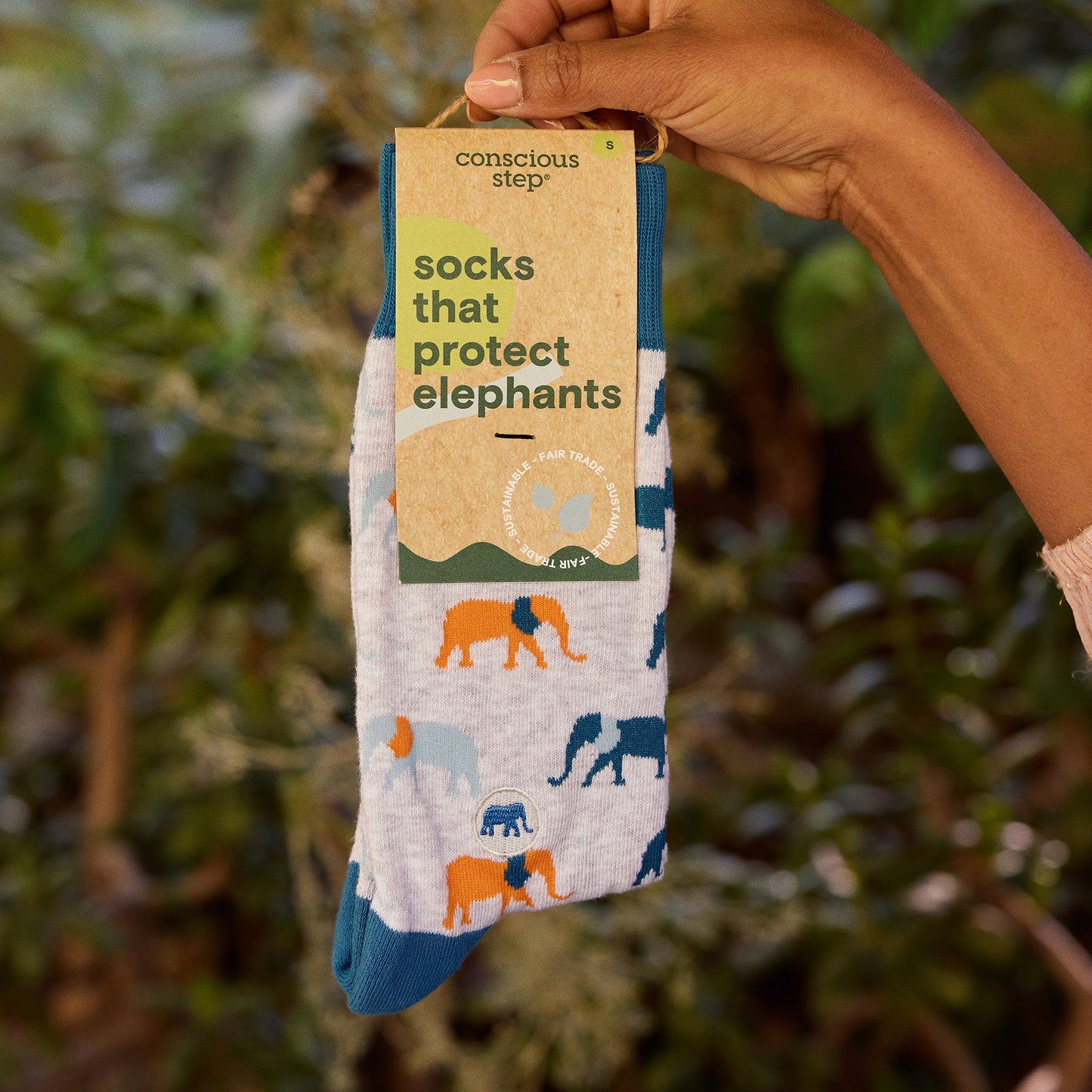 Adult Socks that Protect Elephants
