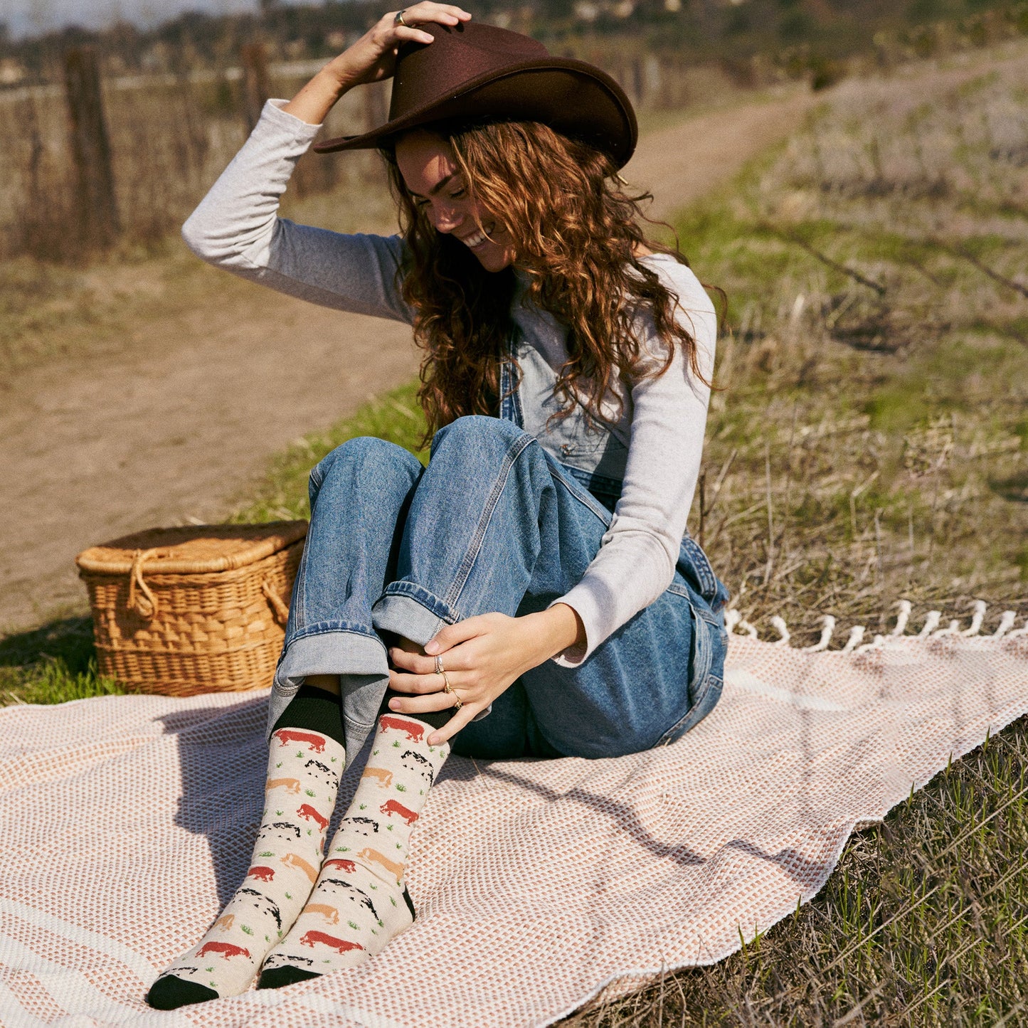 Adult Socks that Save Cows
