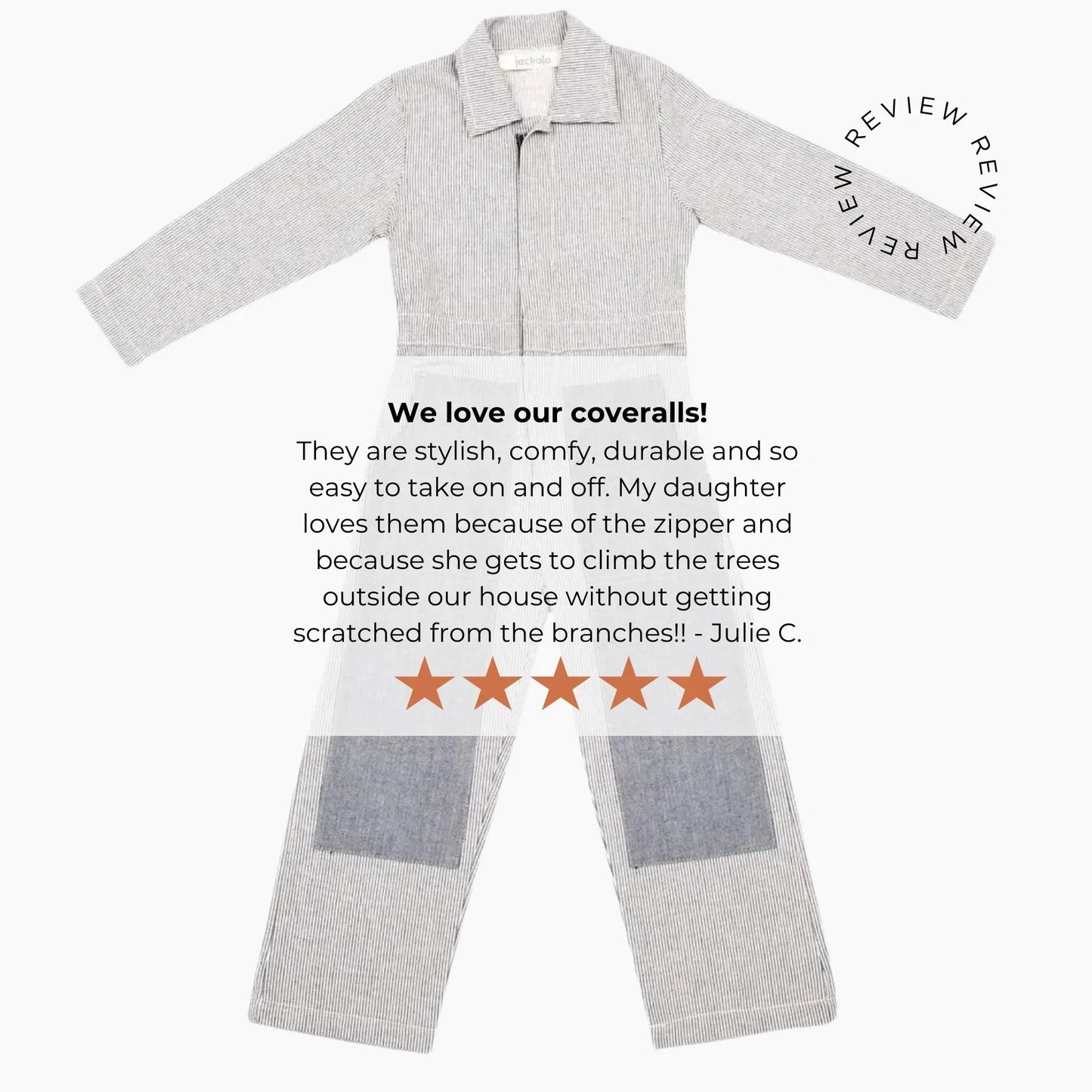 Mac Coverall – Organic Kids’ Jumpsuit