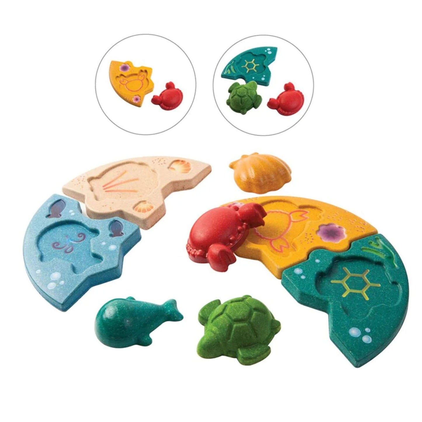 Marine Puzzle Wood Toy