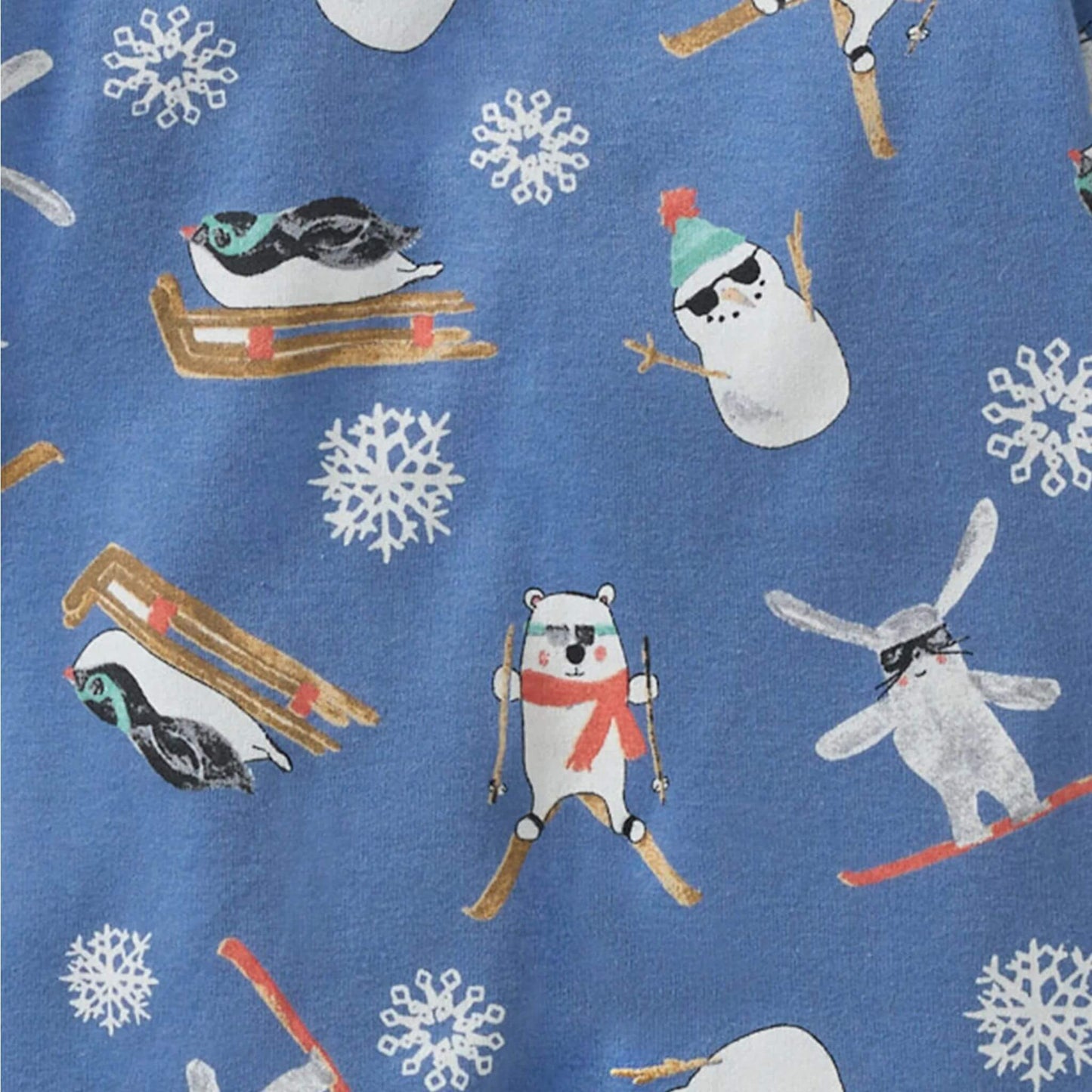 Organic Toddler & Kid Two-Piece Pajamas - Meet Me on the Mountain