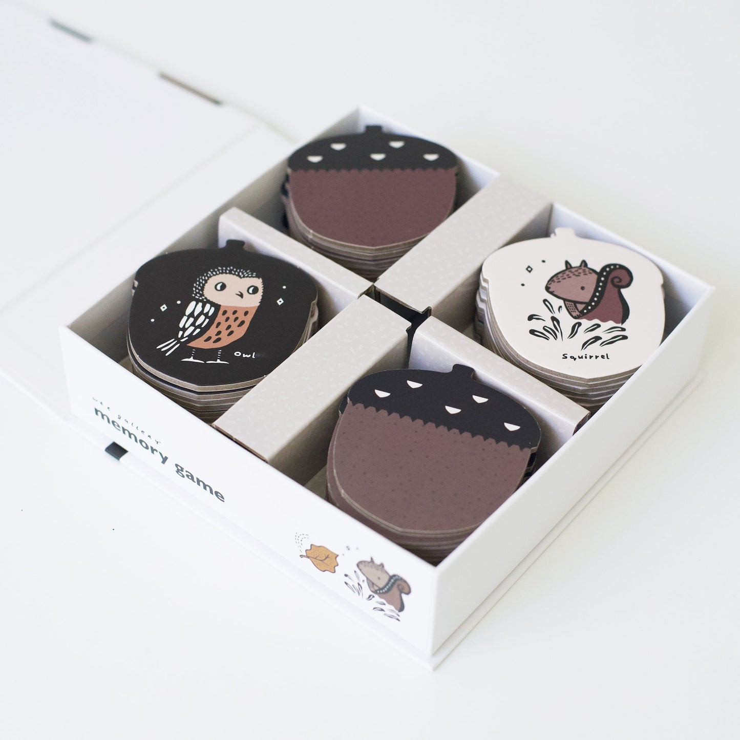 Memory Game for Toddlers - Woodland