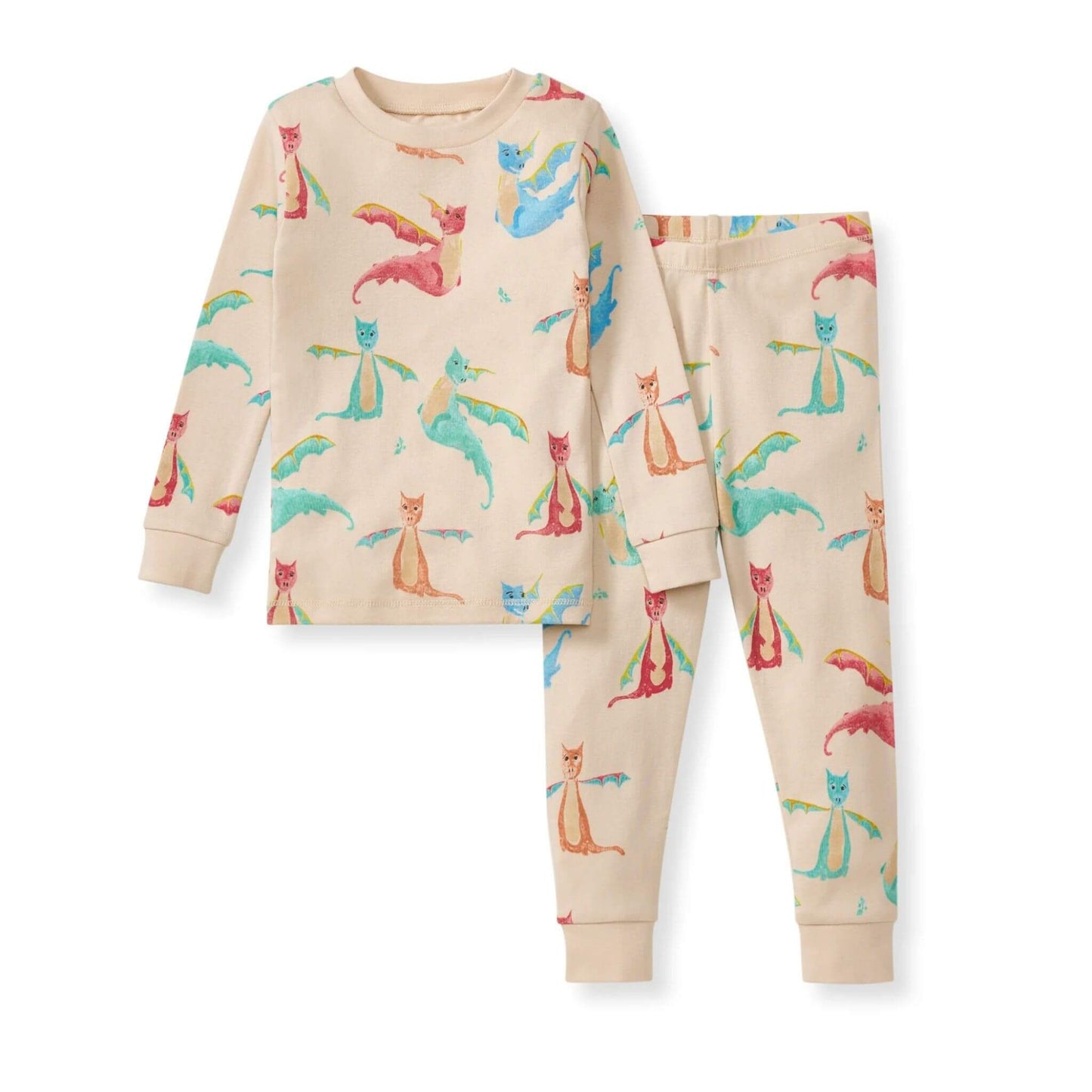 Mystical Dragons Organic Toddler & Kid PJ Set