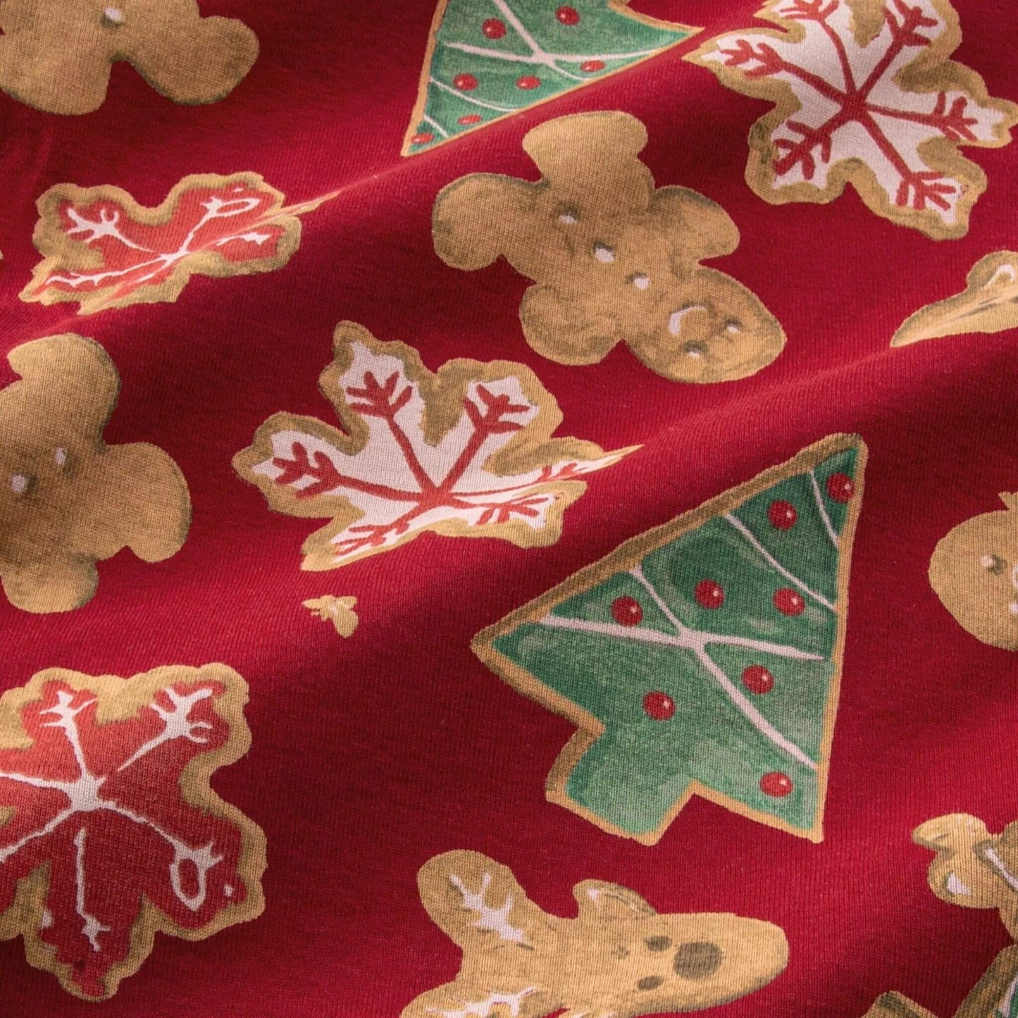 Organic Baby Footed Zip Sleeper - Holiday Gingerbread Bake