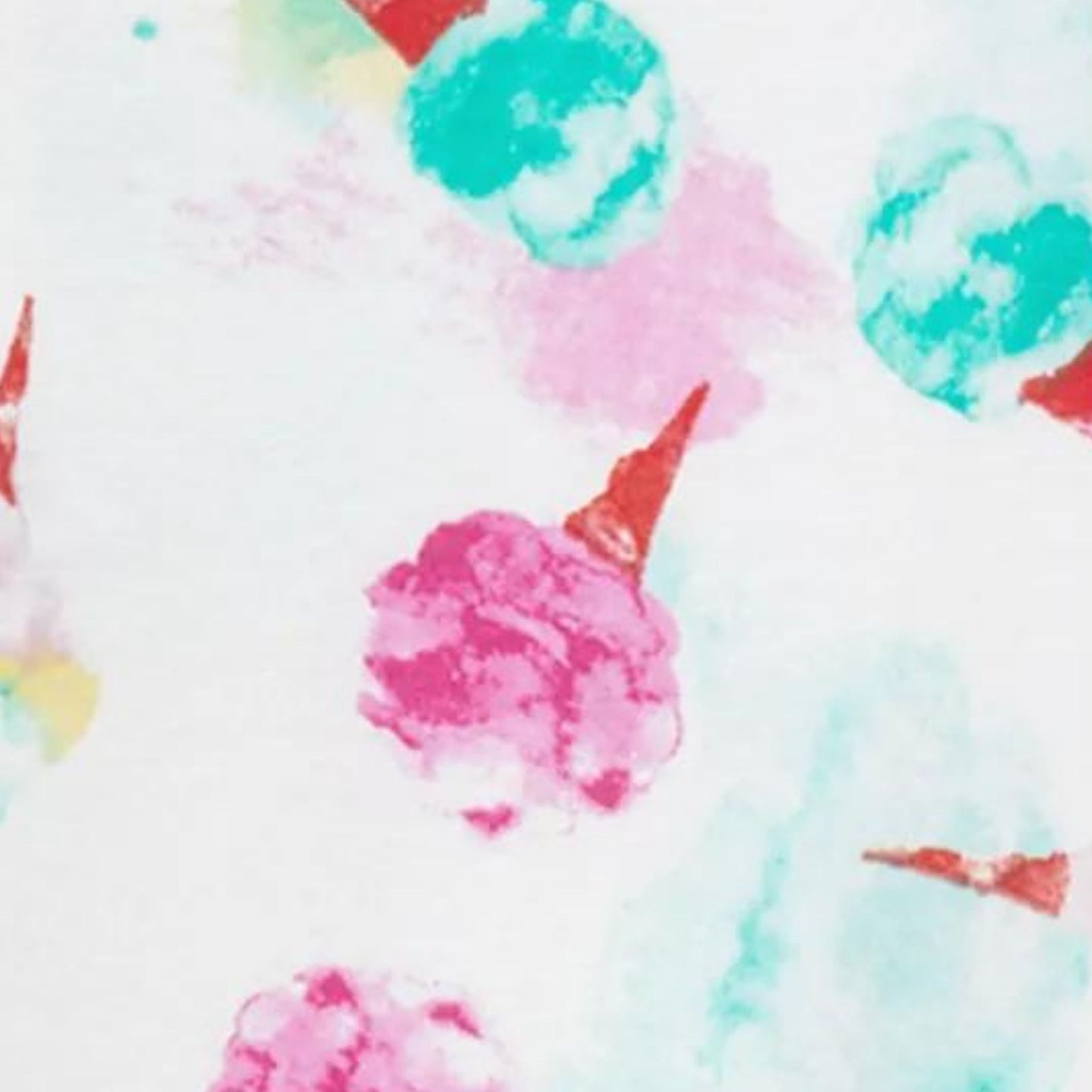 Organic Baby Pajama Romper - Cotton Candy Dreams