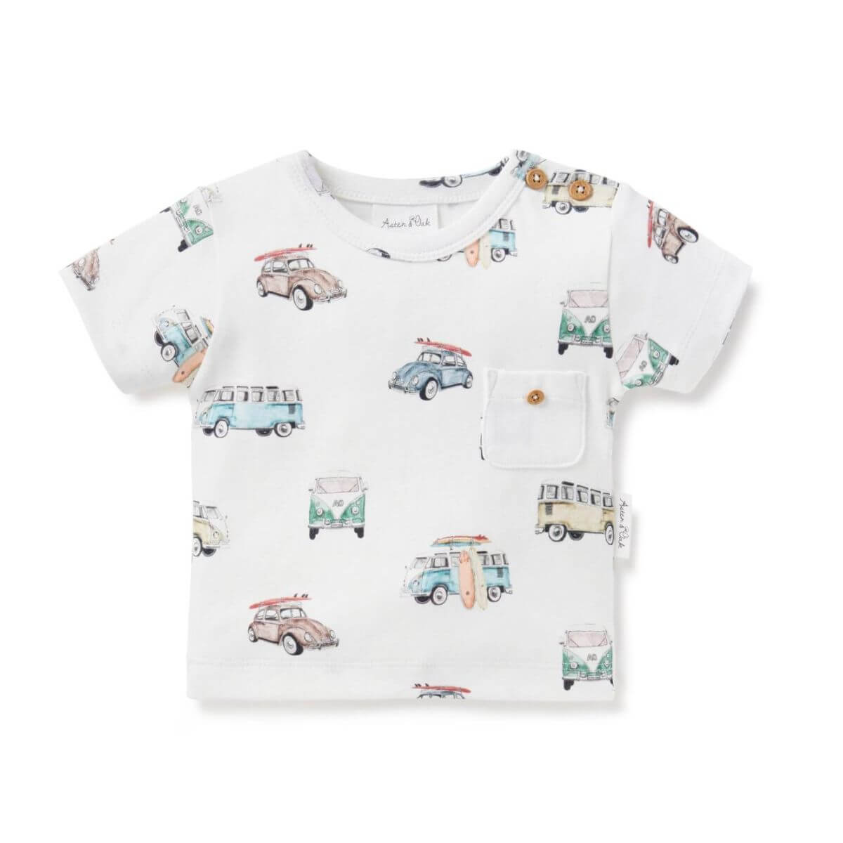 Organic Baby Tee - Beach Life