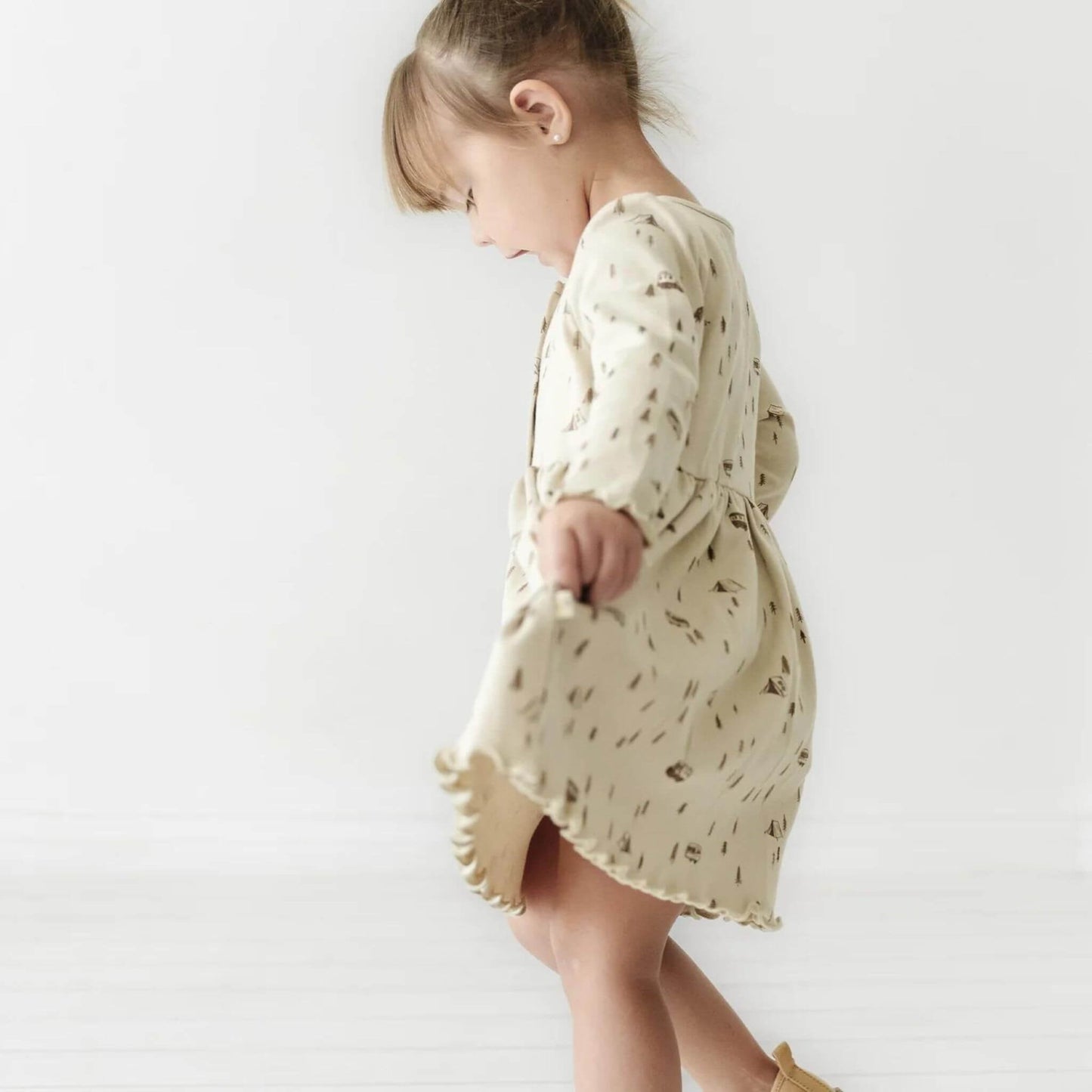 Organic Toddler Girl Twirl Dress - Camplife