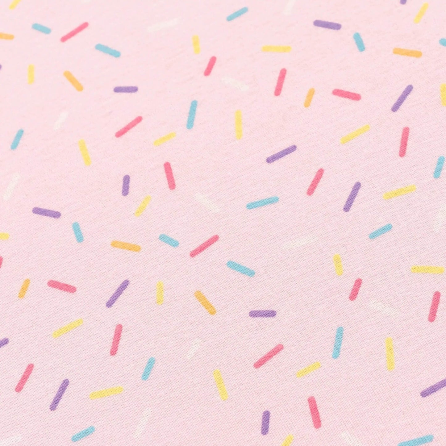 Organic Toddler & Kid Pajama Tee and Short Set - Colorful Sprinkles