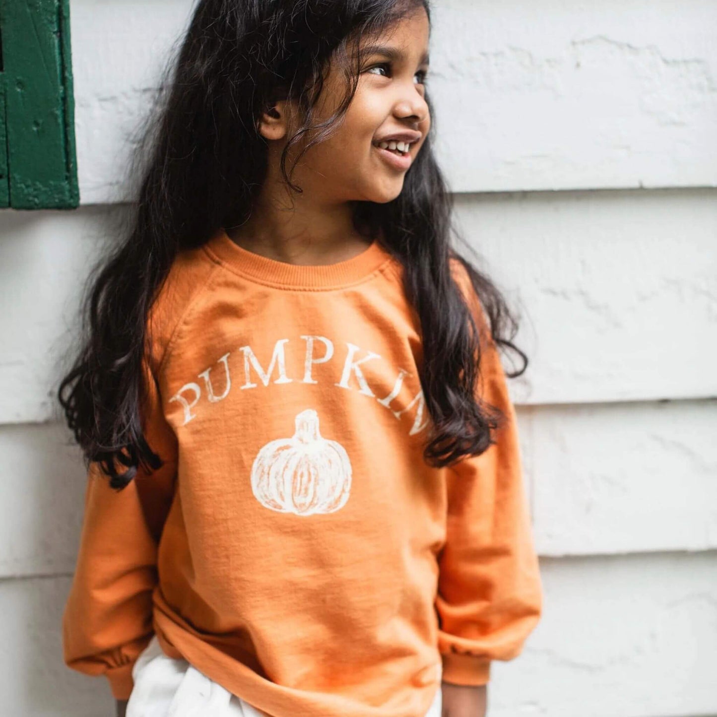 Pumpkin Organic Cotton Baby & Toddler Sweatshirt