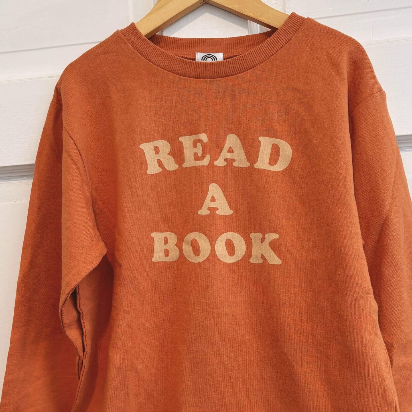 Read a Book Organic Toddler & Kids Pullover Sweatshirt