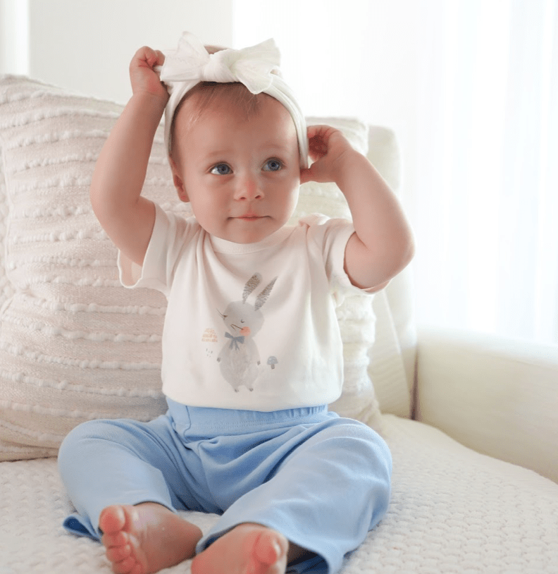 Organic Baby Comfy Pant - Heaven