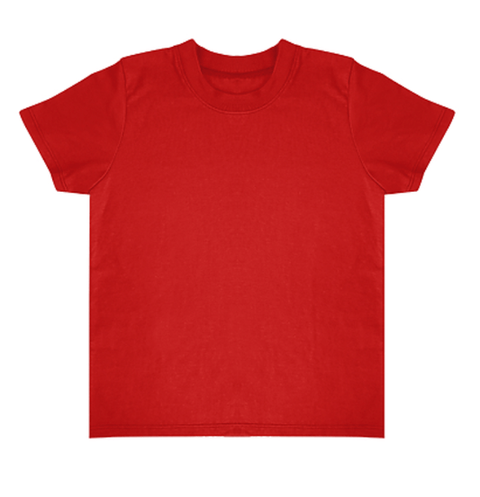 Organic Infant Tee - Cherry Red