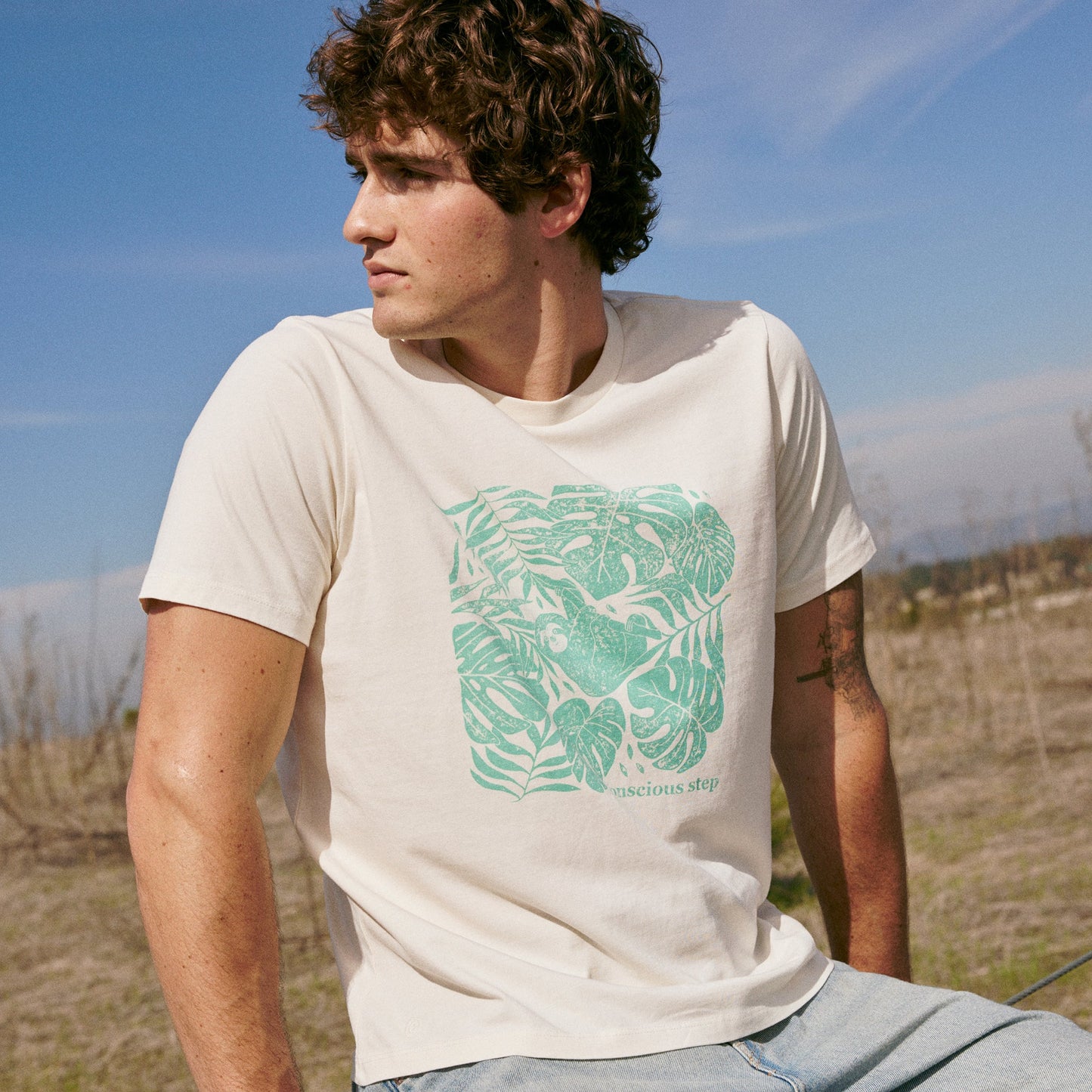 Protect Sloths Adults Organic T-Shirt