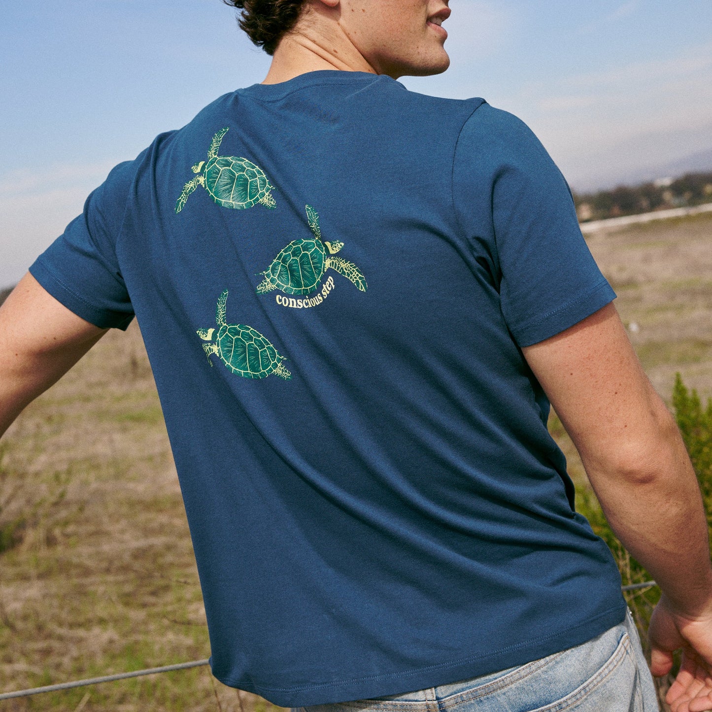 Organic Adults Protect Turtles T-Shirt