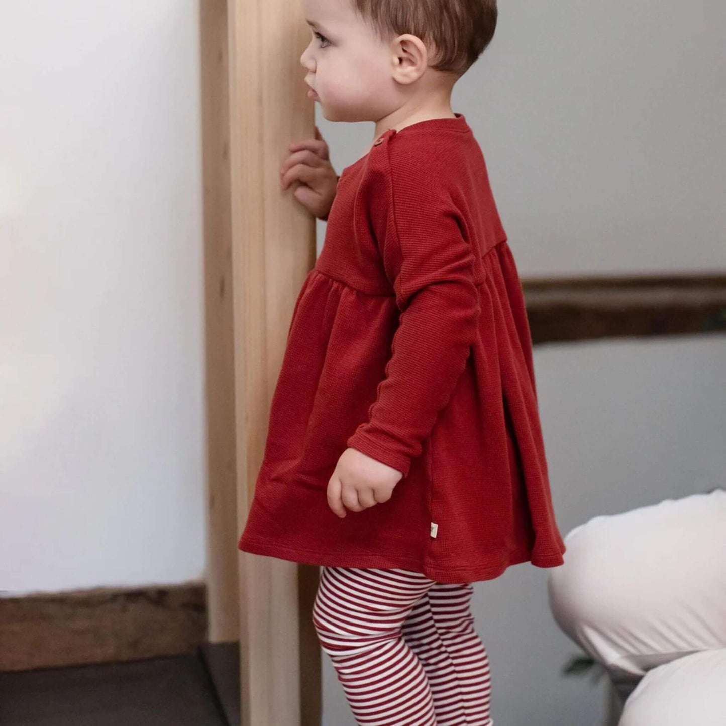 Thermal Organic Girl Tunic & Pants Set
