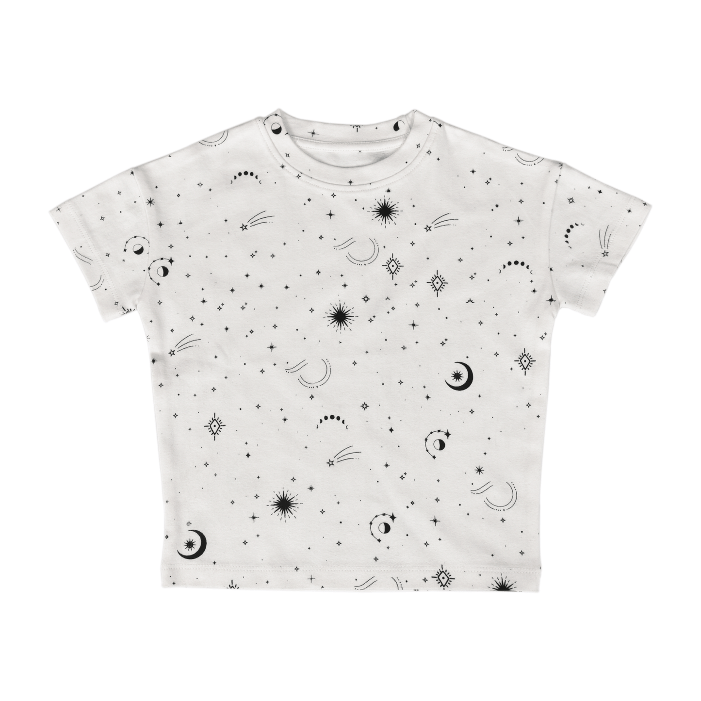 Organic Boxy Toddler Tee - Celestial