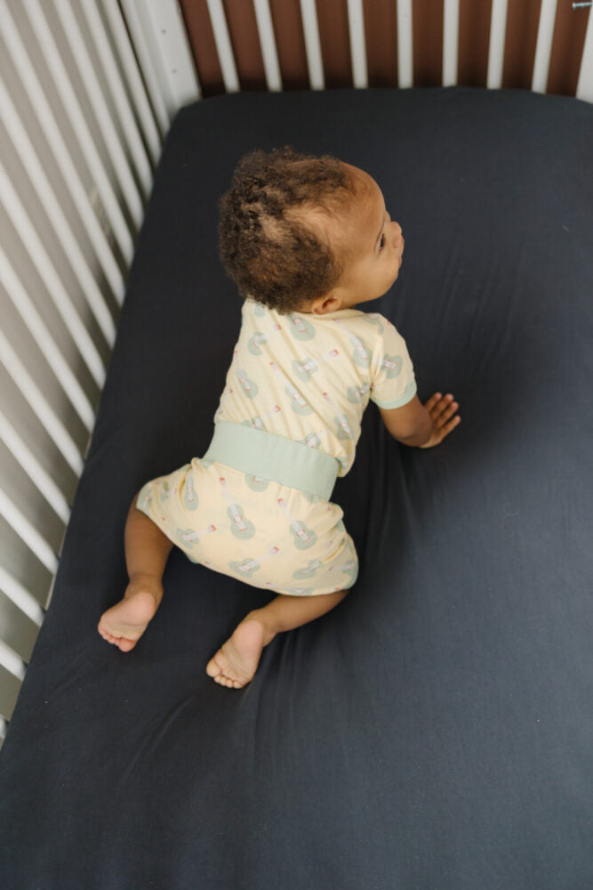 Organic Cotton Baby Shorts - Ukulele