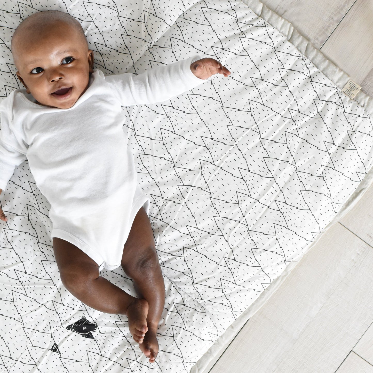 Organic Baby Large Reversible Forest Playmat