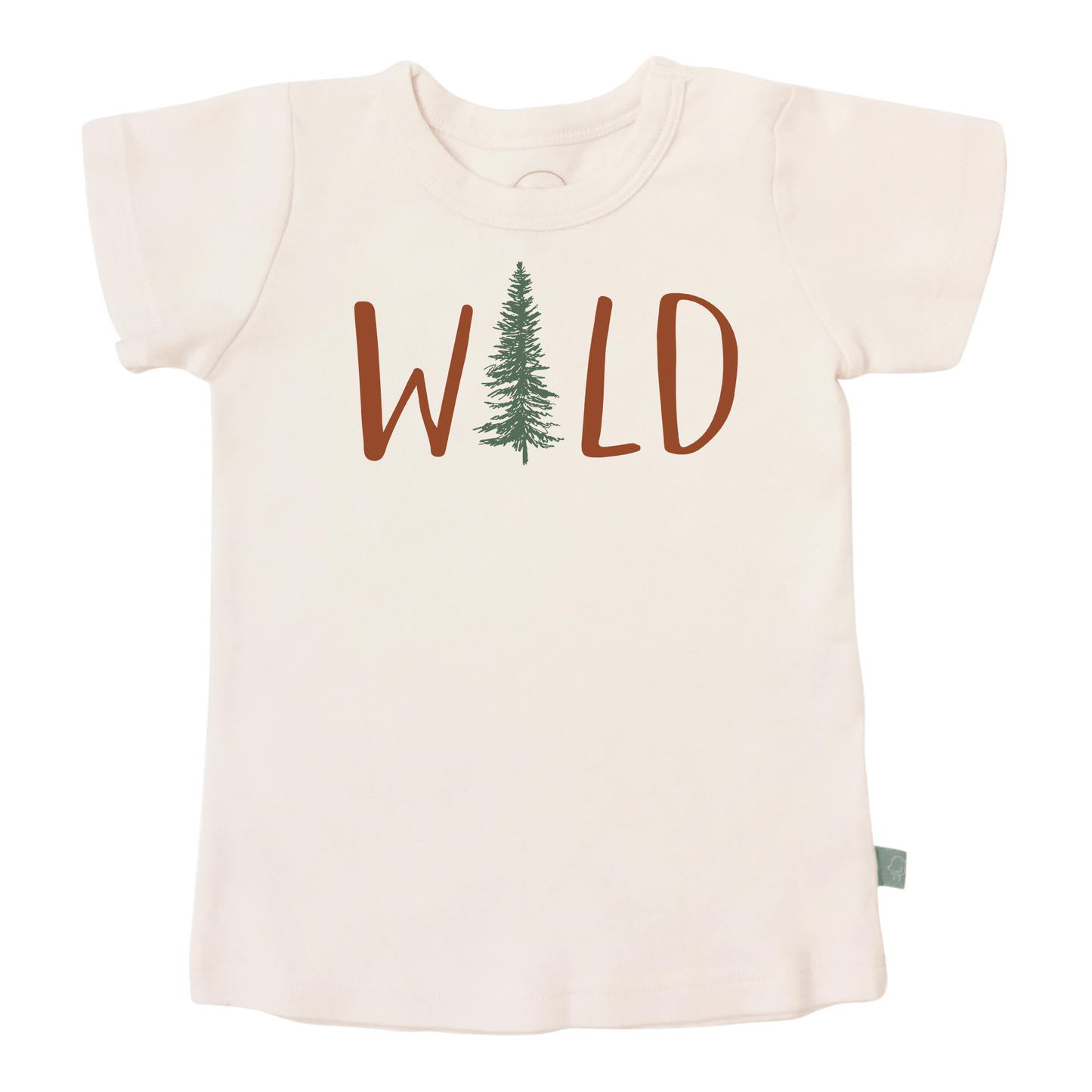 Organic Toddler Gaphic Tee - Wild