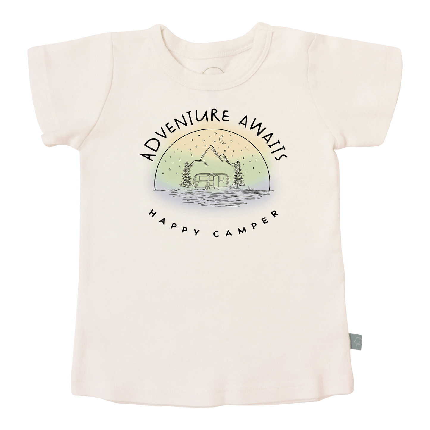 Organic Toddler Graphic Tee - Adventure Awaits