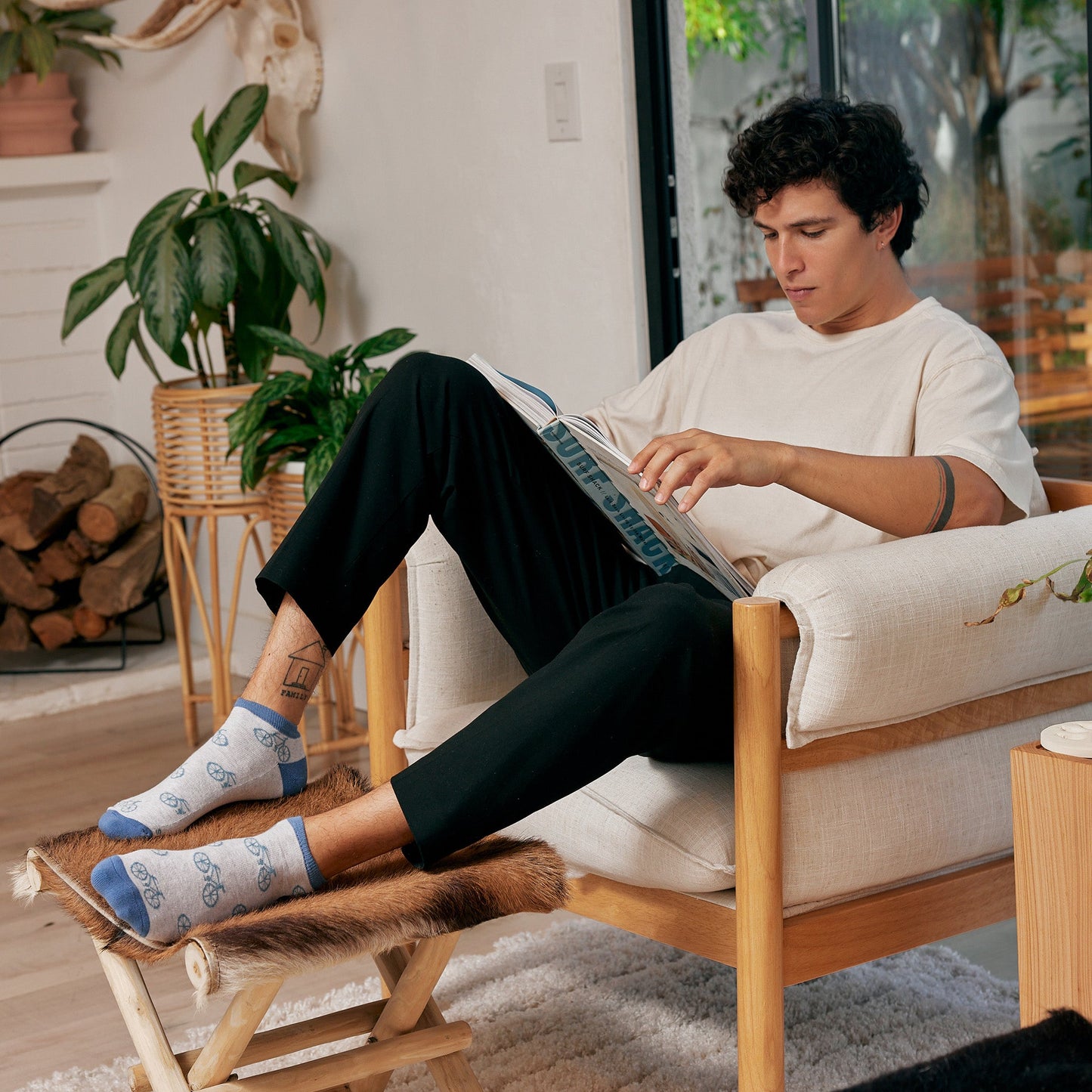 Adult Socks that Give Books