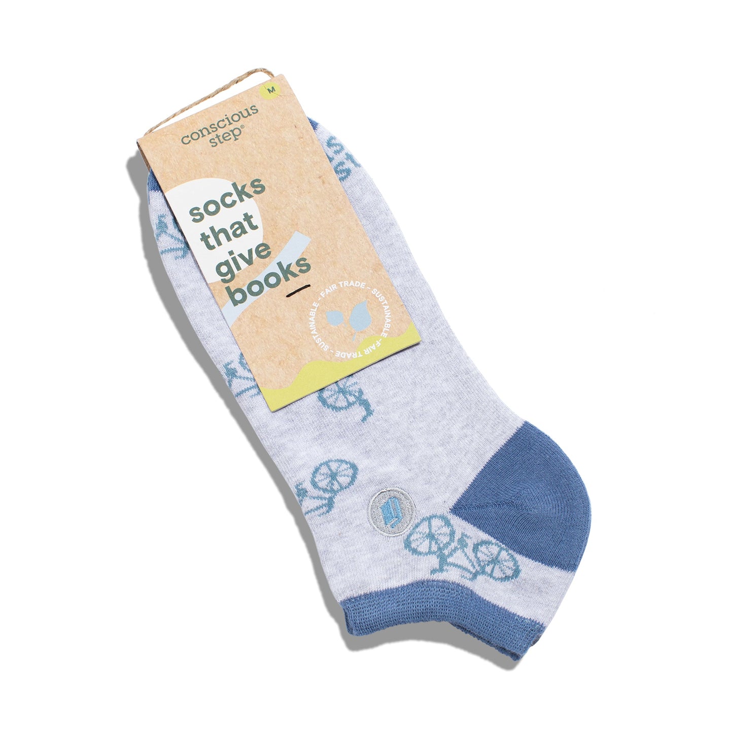 Adult Socks that Give Books