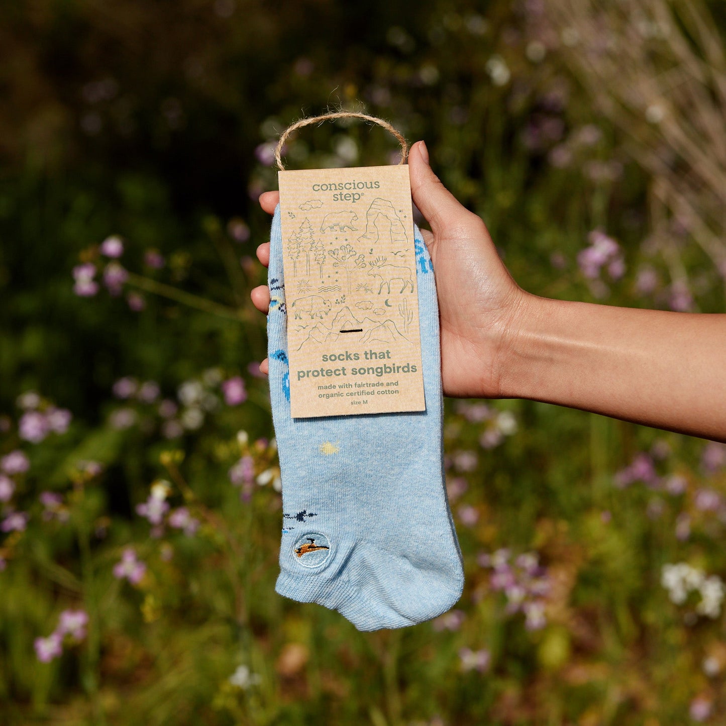 Adult Socks that Protect Songbirds