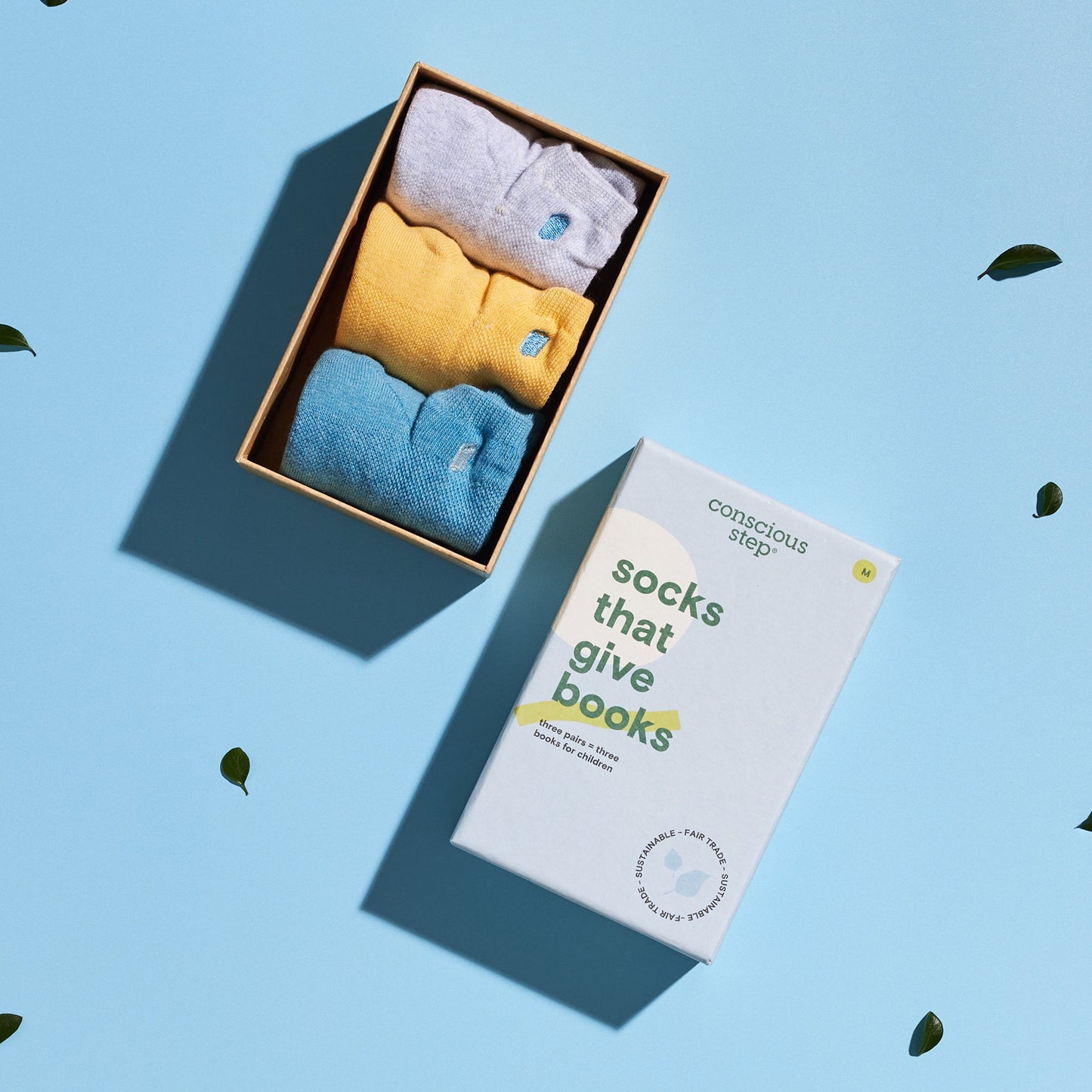 Adult Socks that Give Books