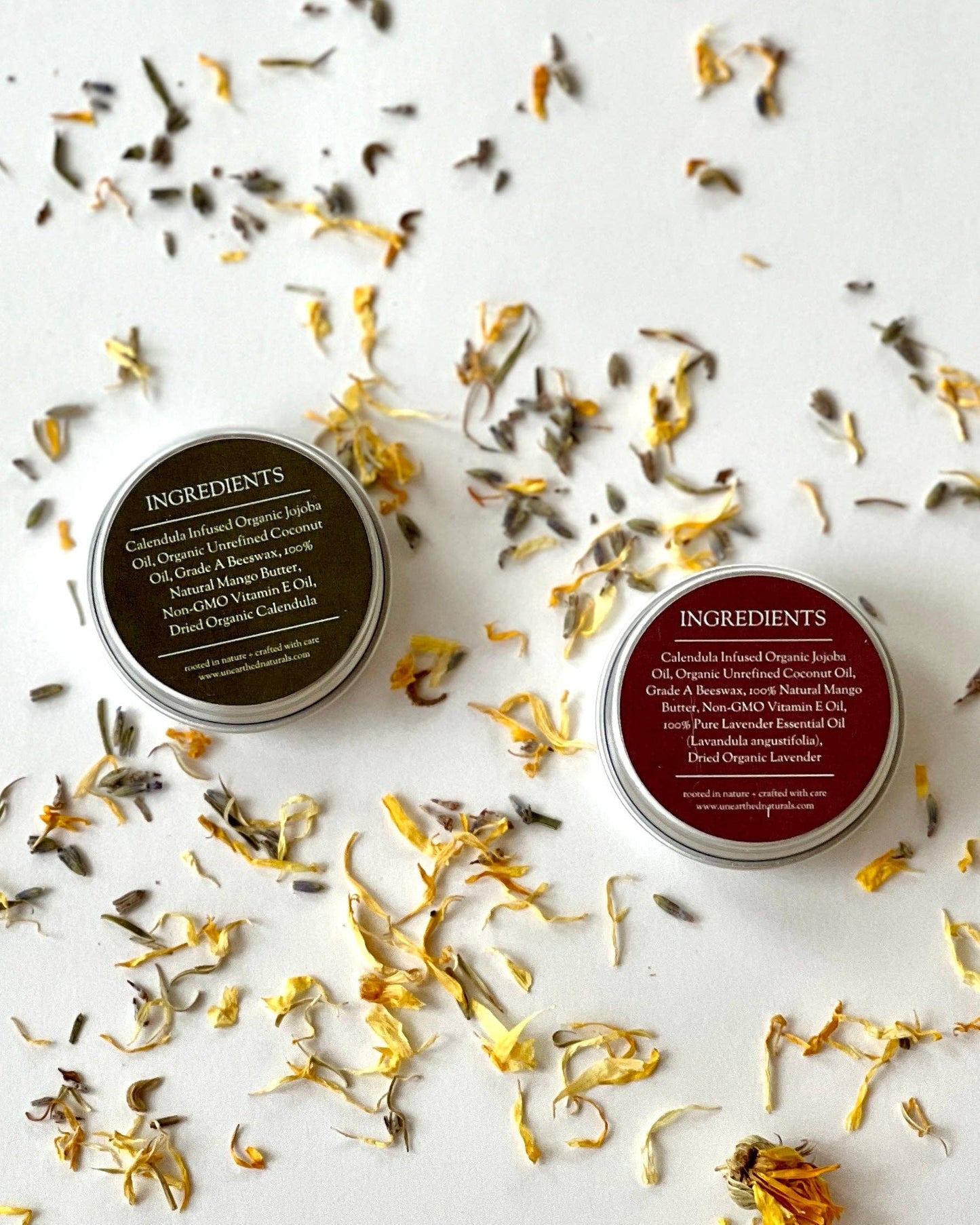 Botanical Tattoo Balm - Calendula Salve: Calendula + Lavender