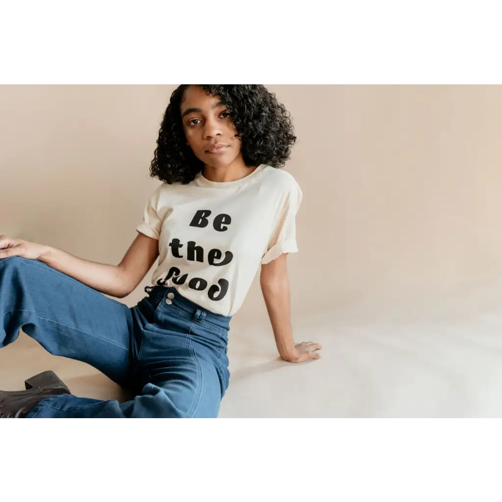 Organic Adult's Unisex Crew Neck T-shirt - Be the Good