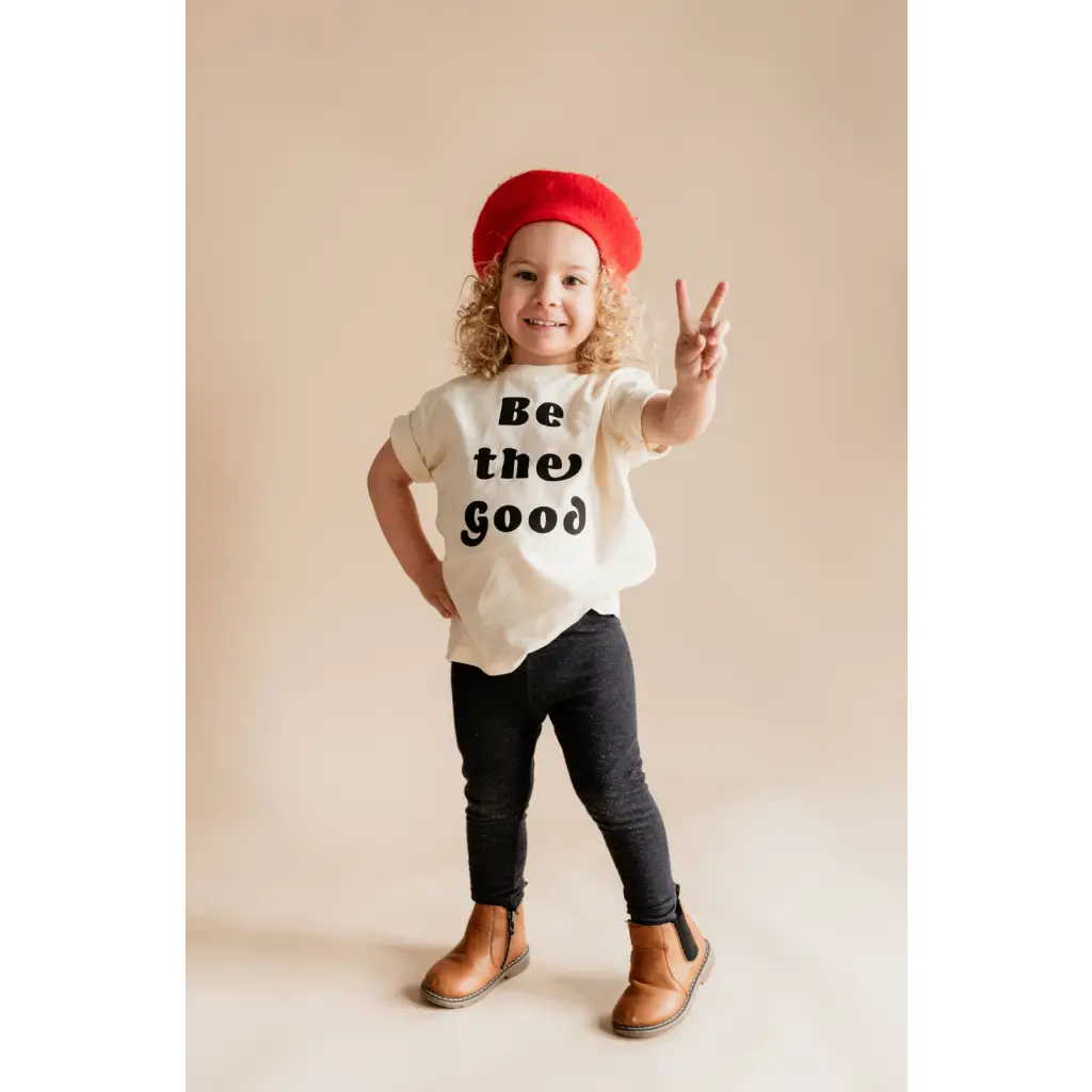 Be the Good Organic Cotton Toddler & Kid Graphic T-shirt