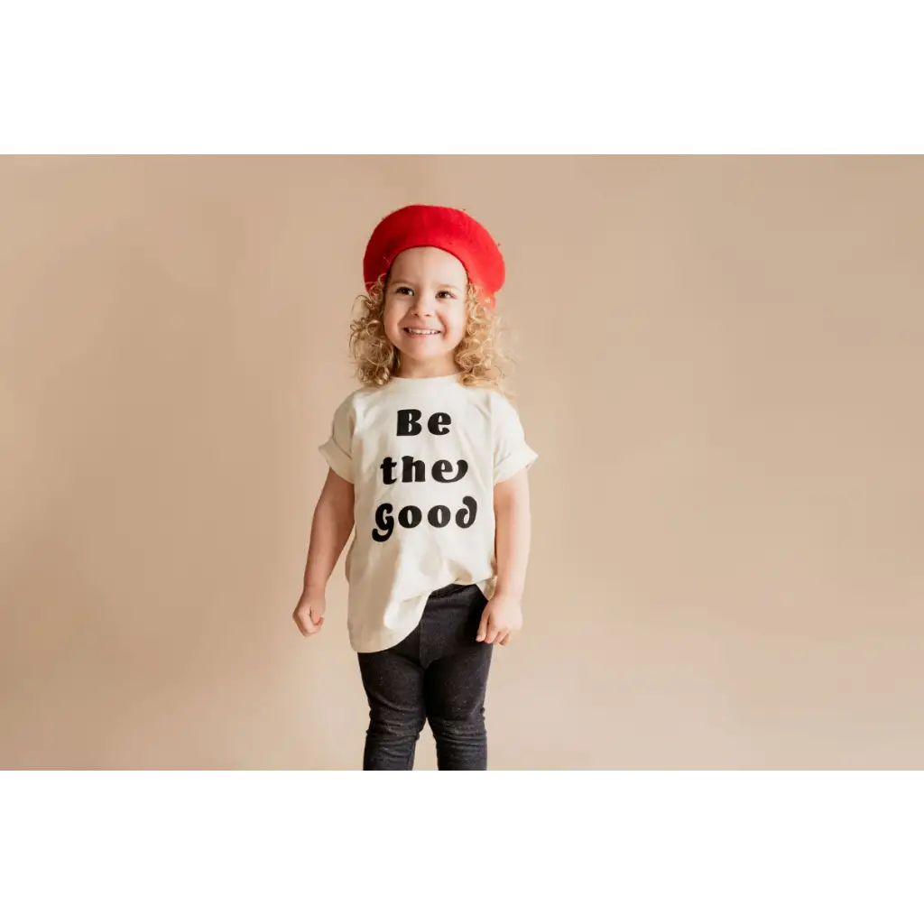 Be the Good Organic Cotton Toddler & Kid Graphic T-shirt